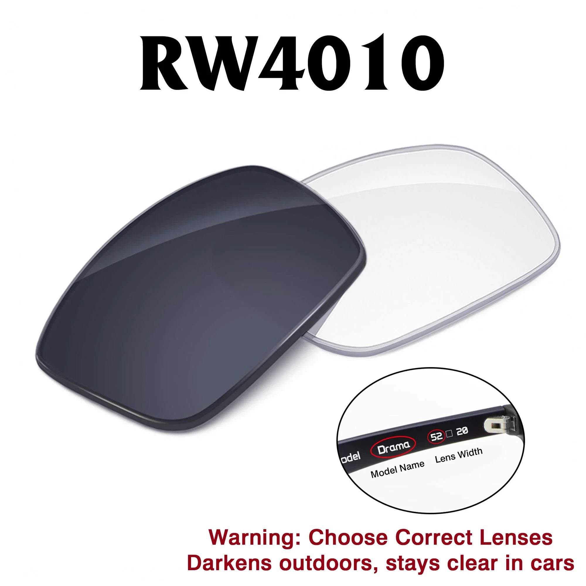 Ray-Ban Meta Skyler Replacement Lenses RW4010