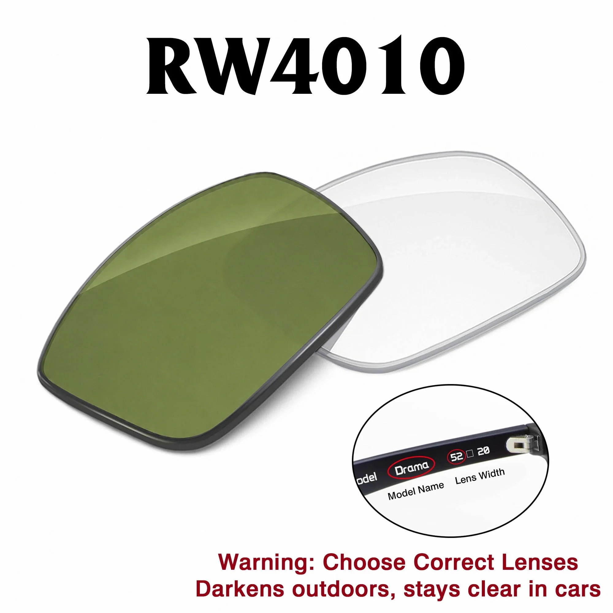 Ray-Ban Meta Skyler Replacement Lenses RW4010