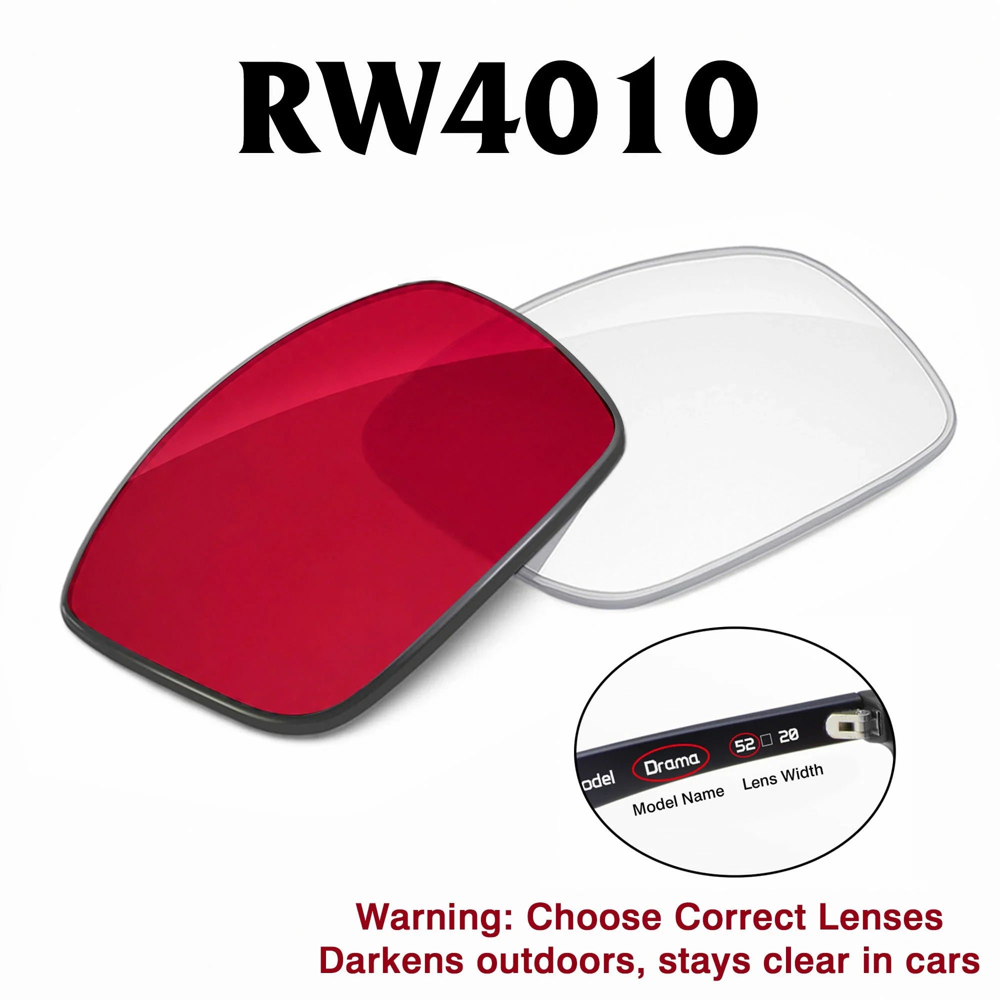 Ray-Ban Meta Skyler Replacement Lenses RW4010