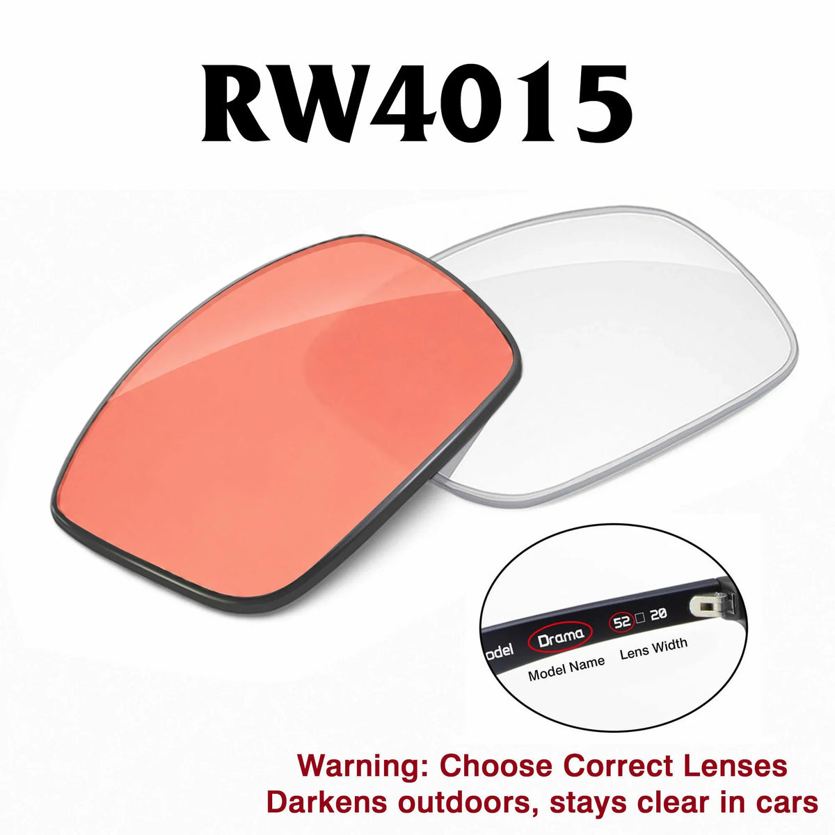 Ray-Ban Meta Zena Replacement Lenses RW4015 (GEN3)