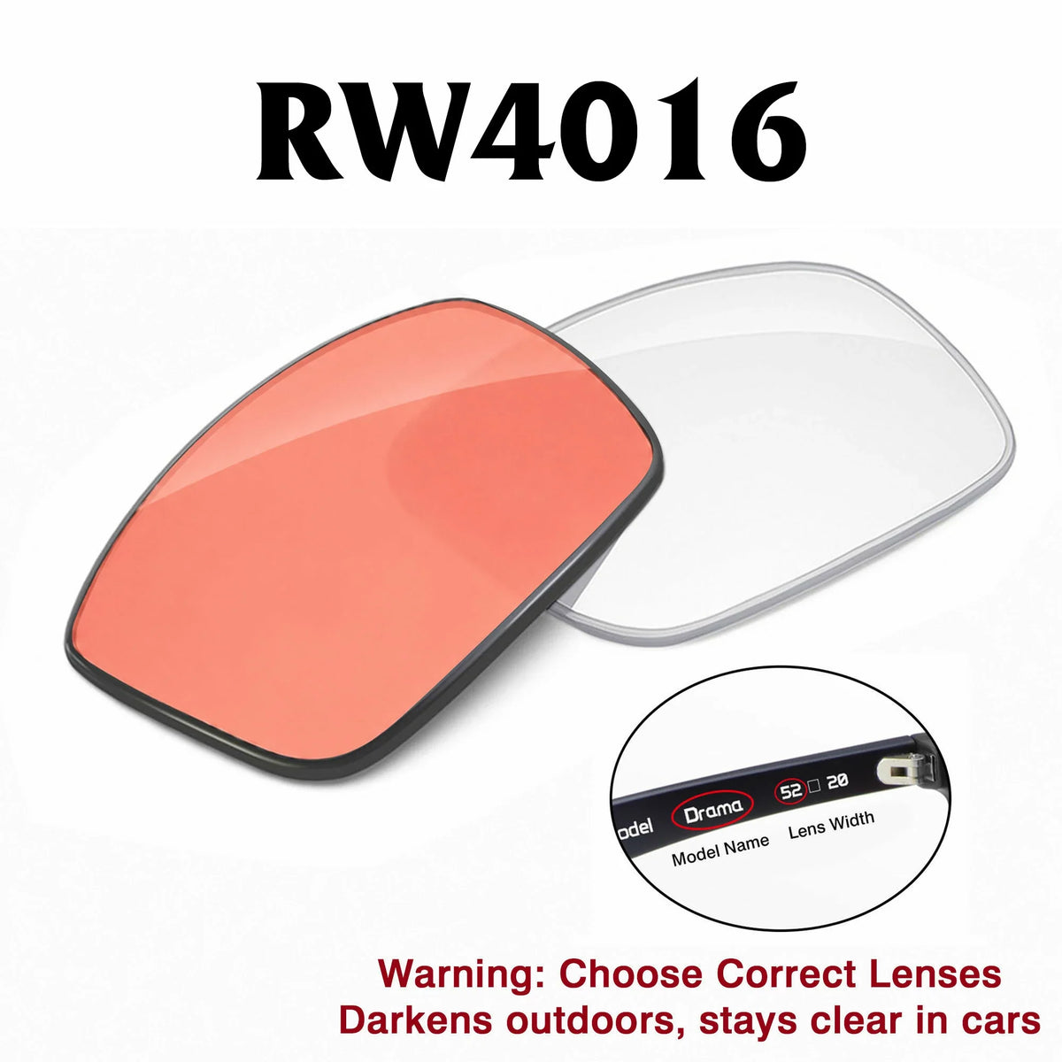 Ray-Ban Meta Aviator Replacement Lenses RW4016 (GEN3)