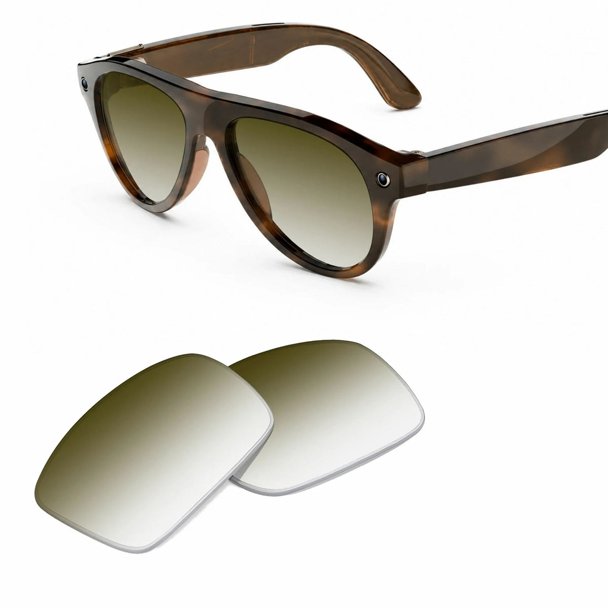 Ray-Ban Meta Aviator Replacement Lenses RW4016 (GEN3)