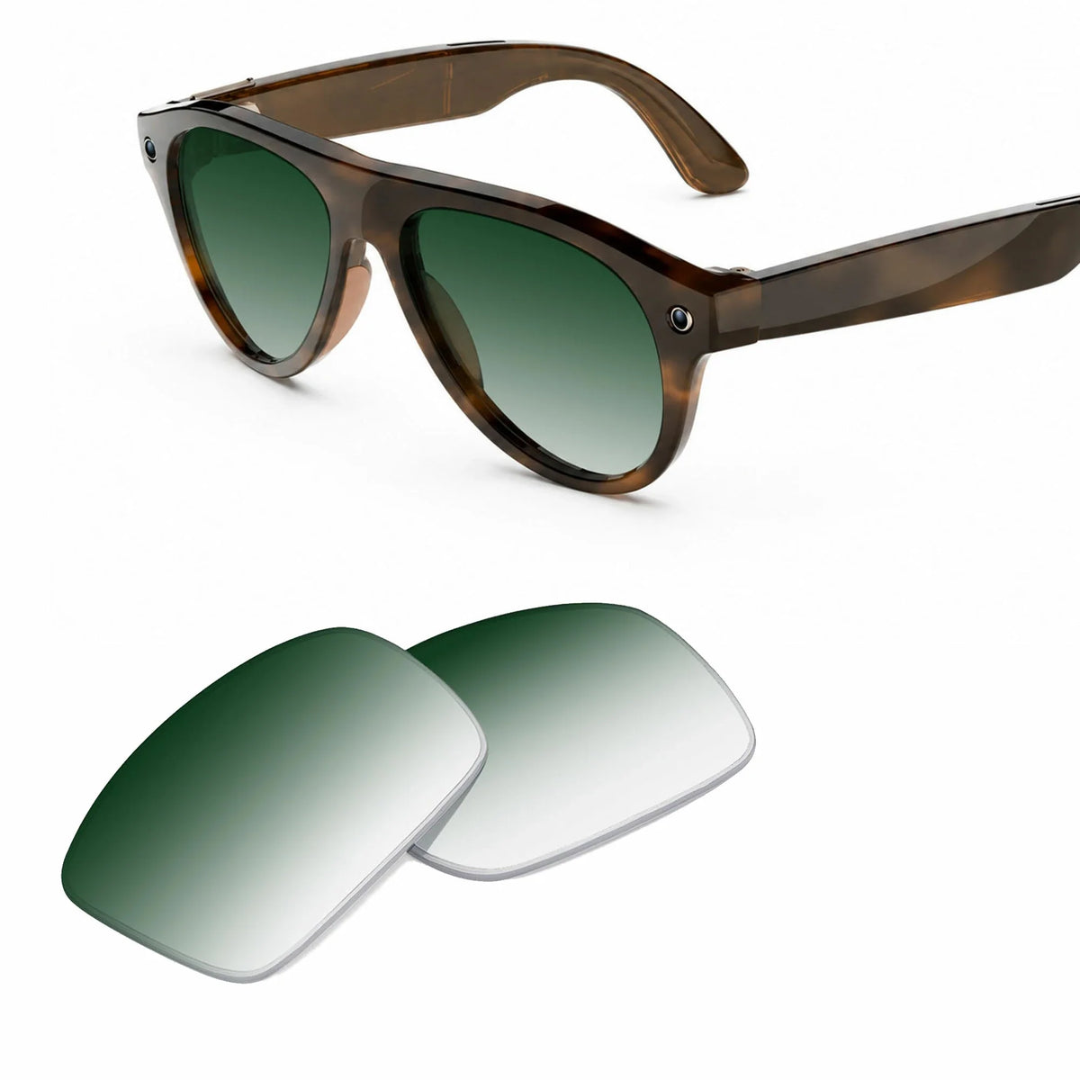 Ray-Ban Meta Aviator Replacement Lenses RW4016 (GEN3)