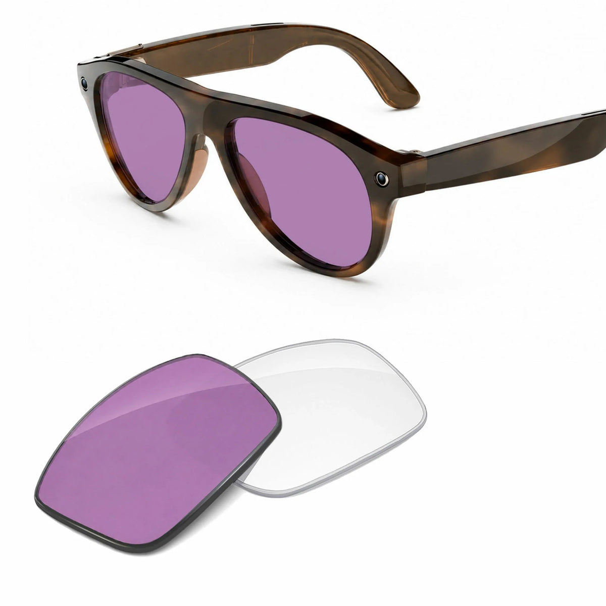 Ray-Ban Meta Aviator Replacement Lenses RW4016 (GEN3)