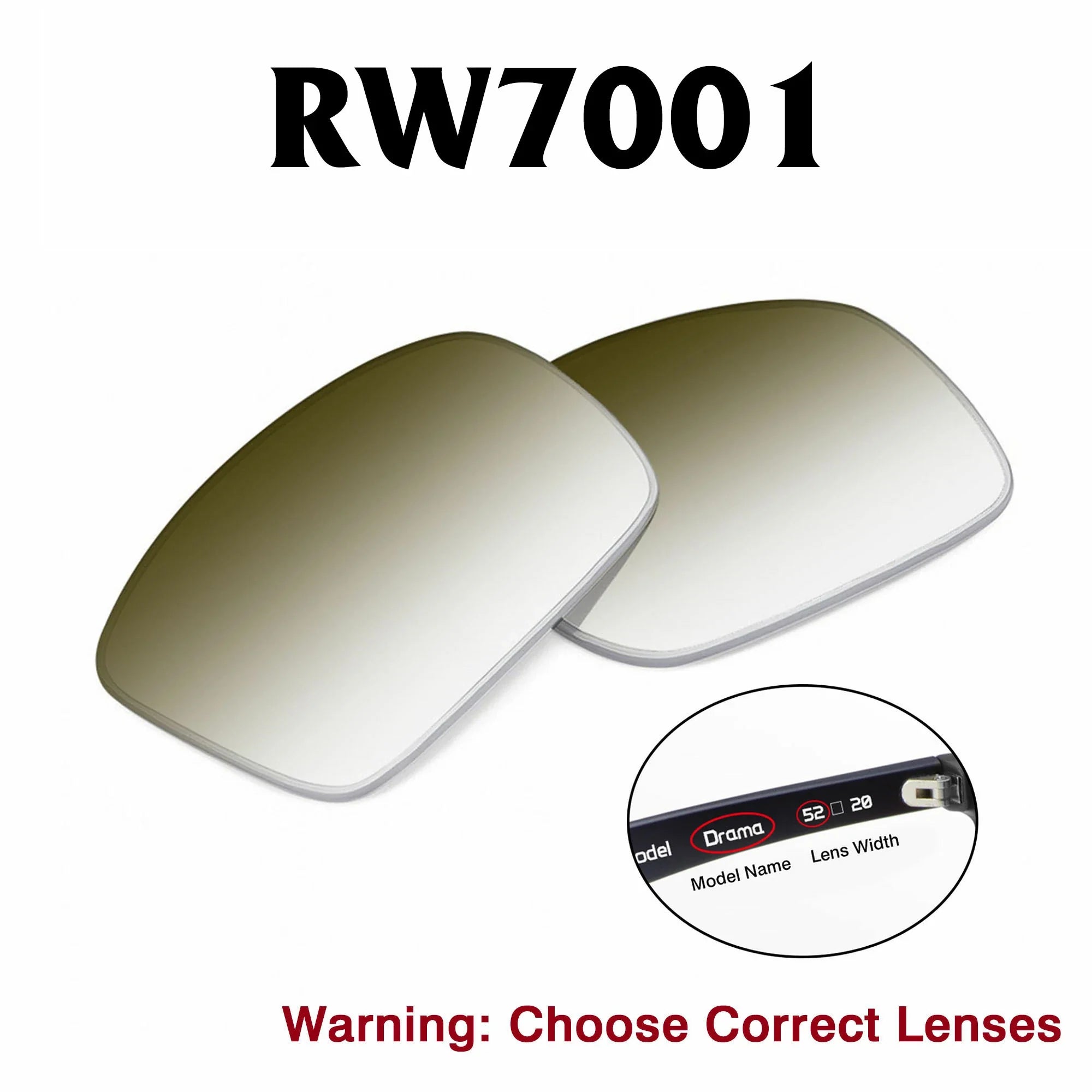 Ray-Ban Meta Blayzer Replacement Lenses RW7001 (GEN2)