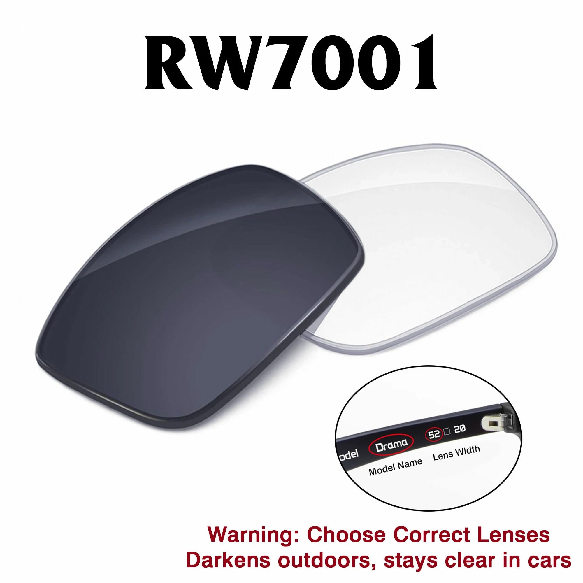 Ray-Ban Meta Blayzer Replacement Lenses RW7001 (GEN2)