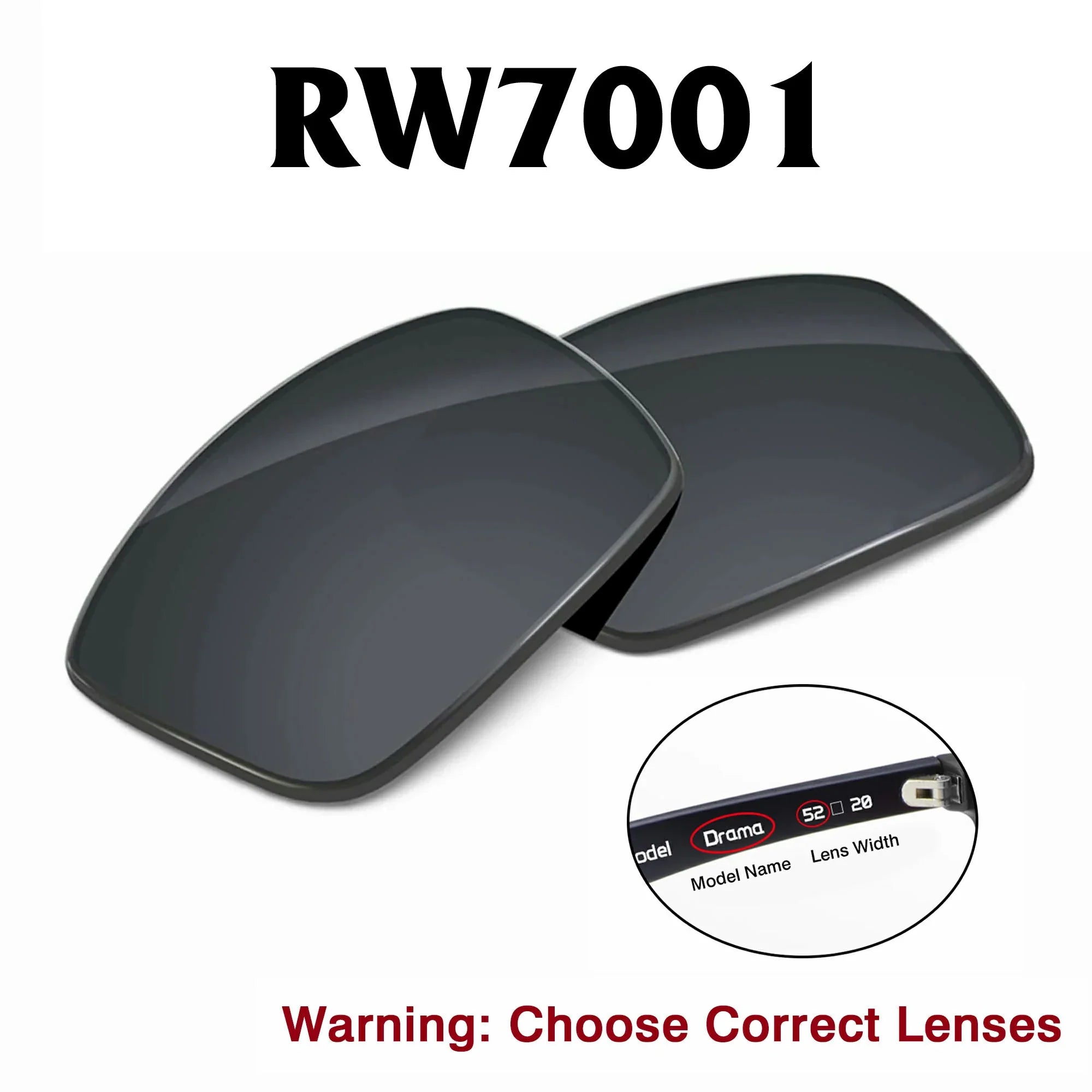 Ray-Ban Meta Blayzer Replacement Lenses RW7001 (GEN2)