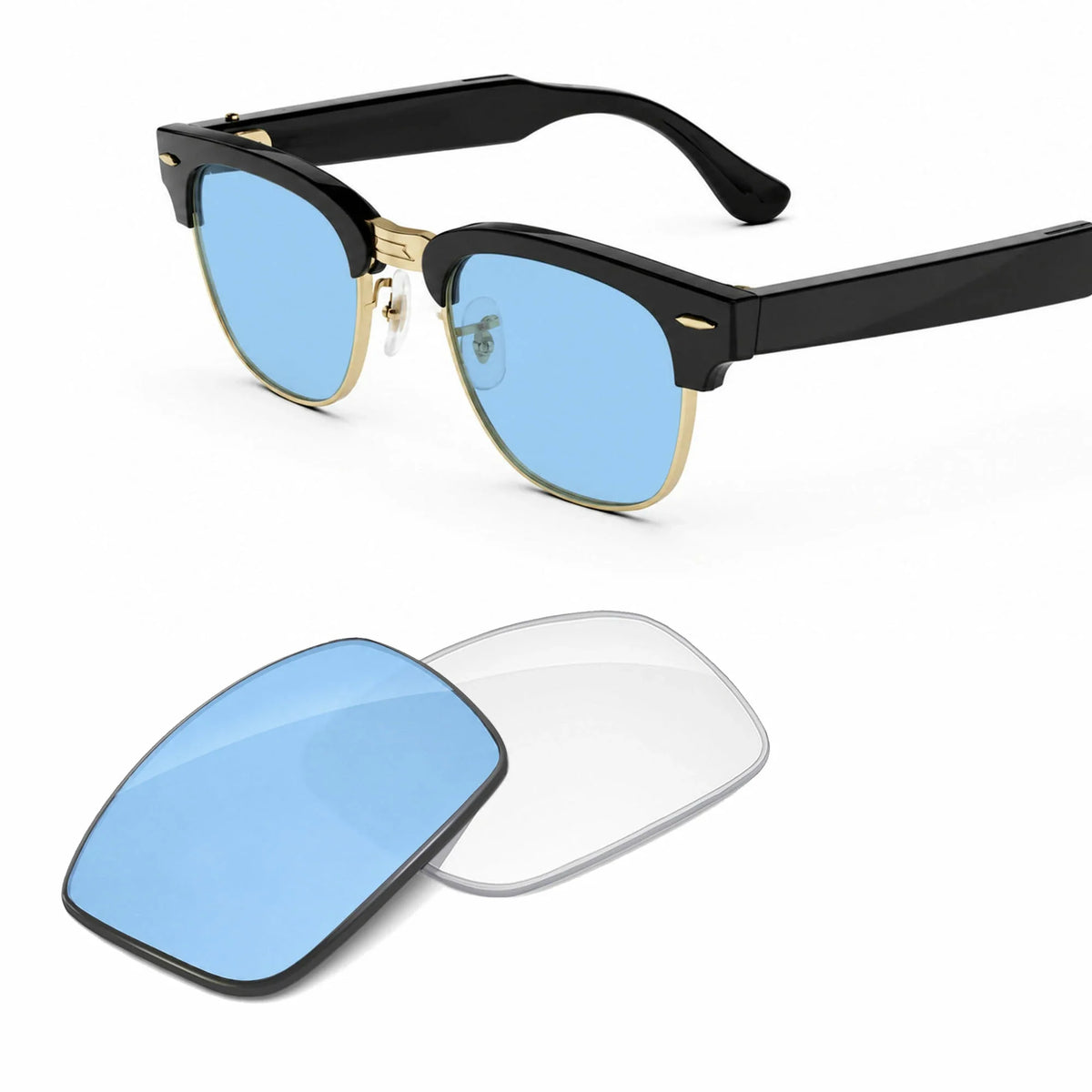 Ray-Ban Meta Clubmaster Replacement Lenses RW7004