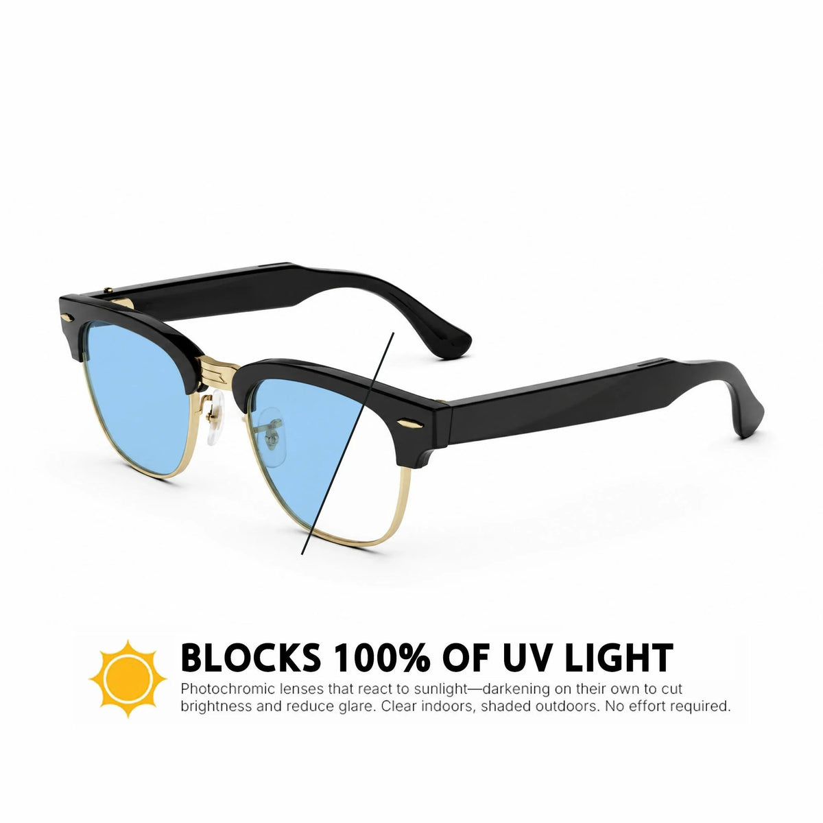 Ray-Ban Meta Clubmaster Replacement Lenses RW7004