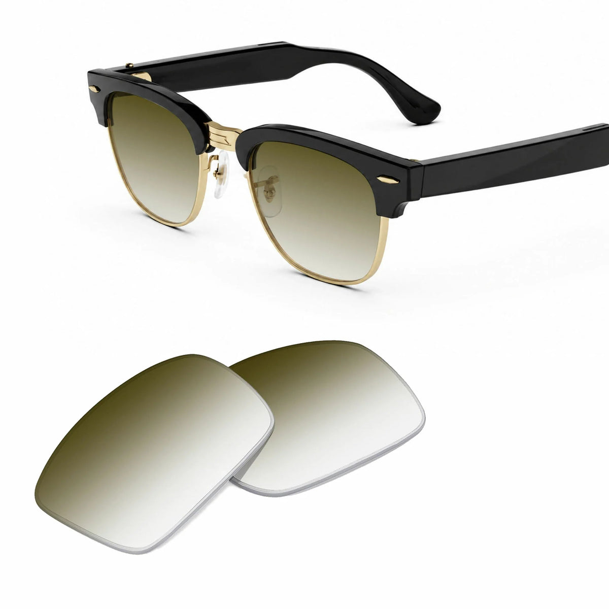 Ray-Ban Meta Clubmaster Replacement Lenses RW7004
