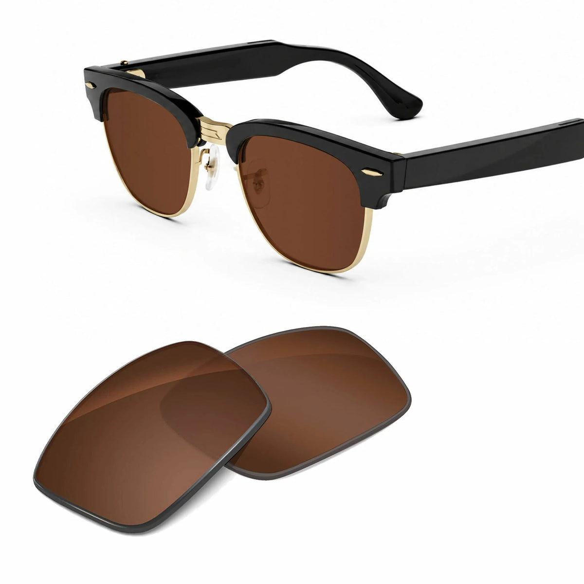 Ray-Ban Meta Clubmaster Replacement Lenses RW7004