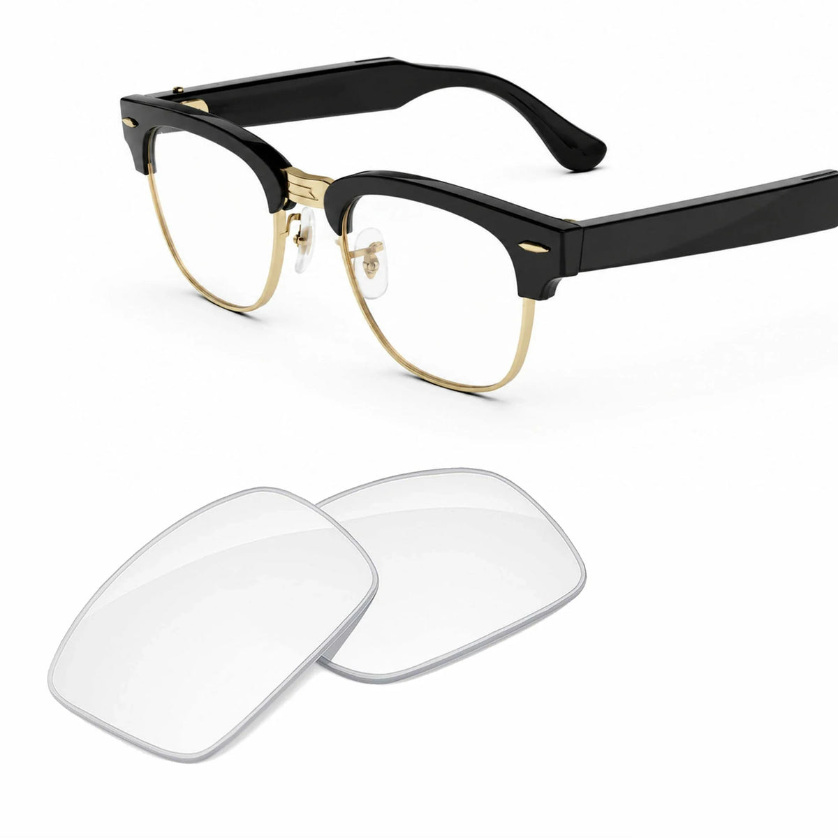Ray-Ban Meta Clubmaster Replacement Lenses RW7004