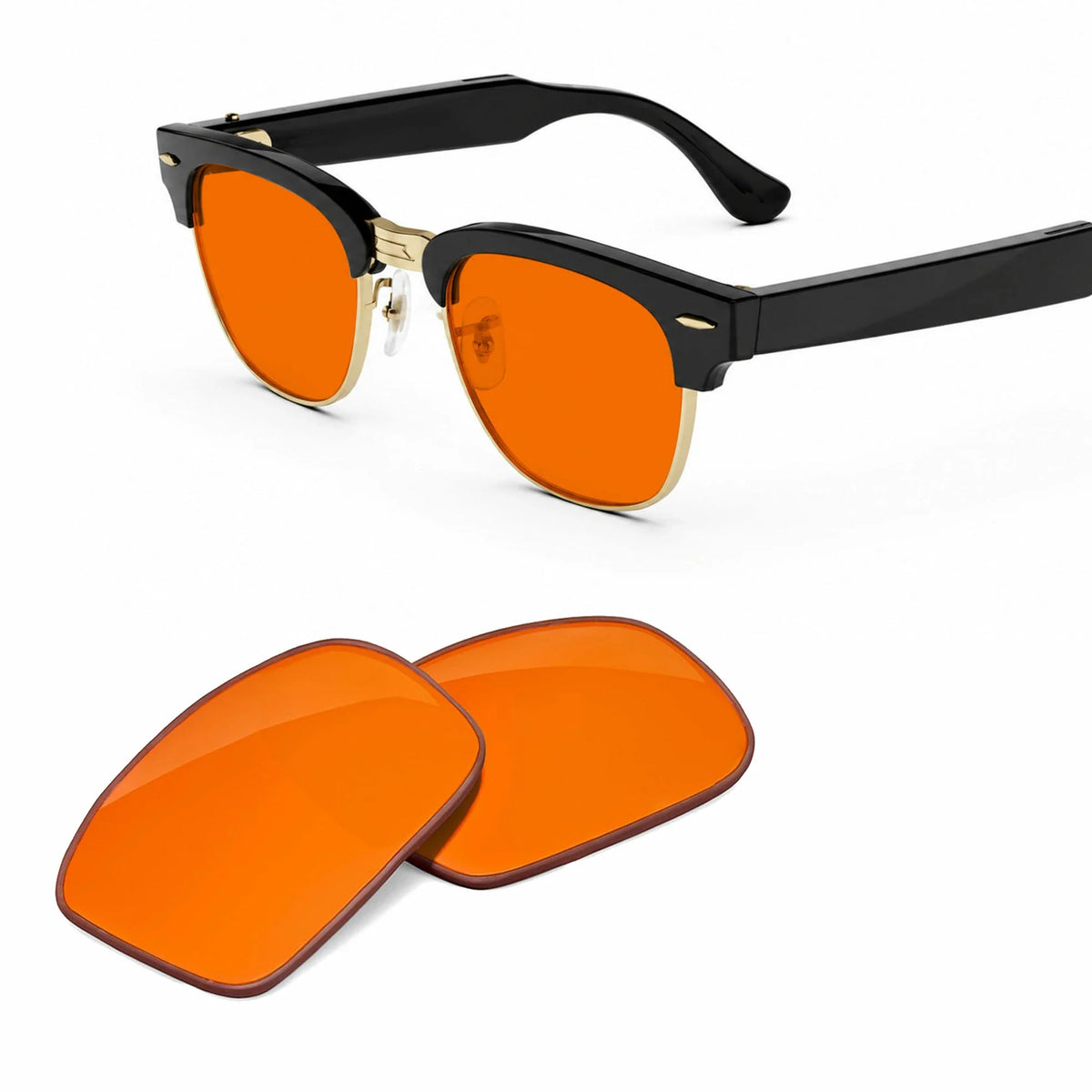 Ray-Ban Meta Clubmaster Replacement Lenses RW7004