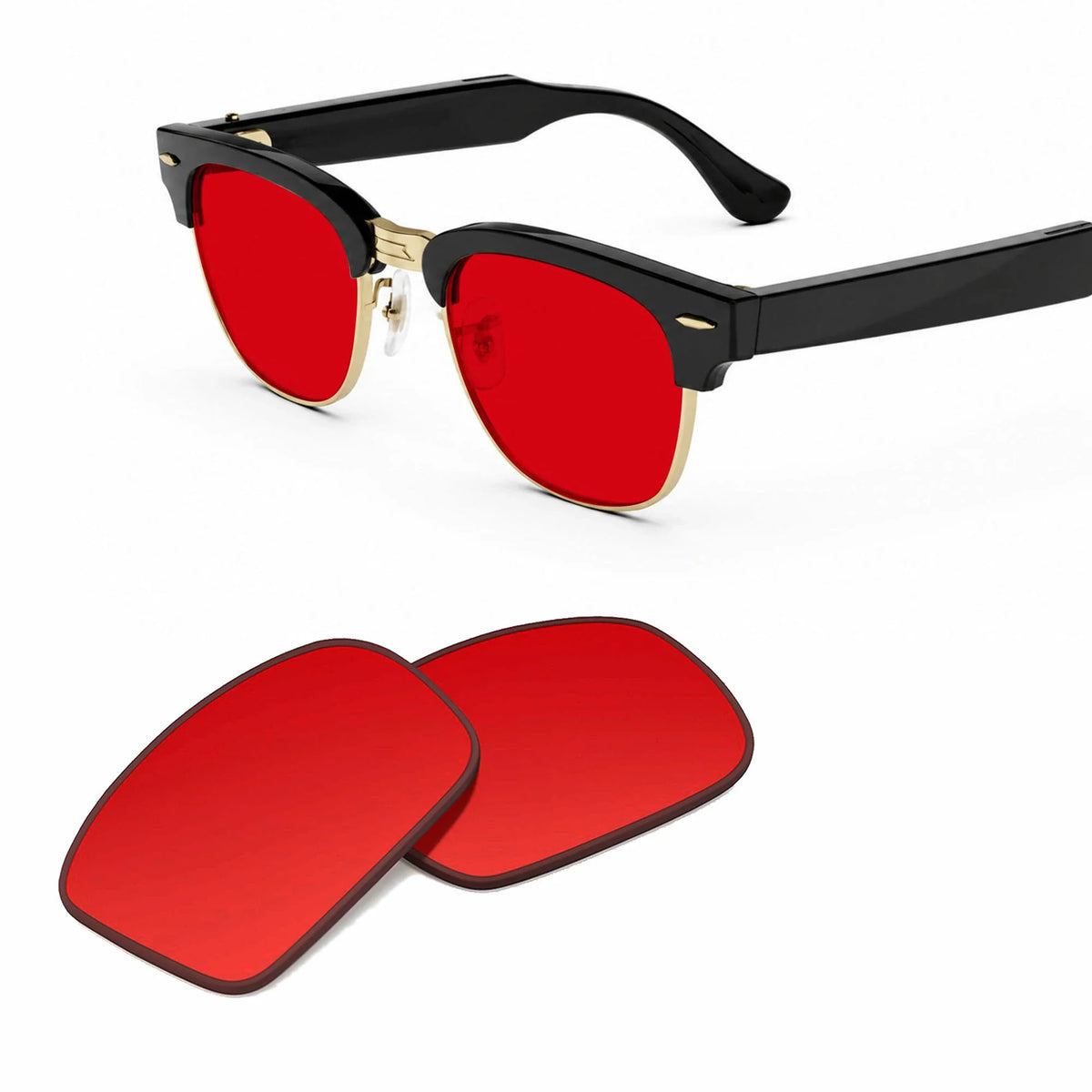Ray-Ban Meta Clubmaster Replacement Lenses RW7004