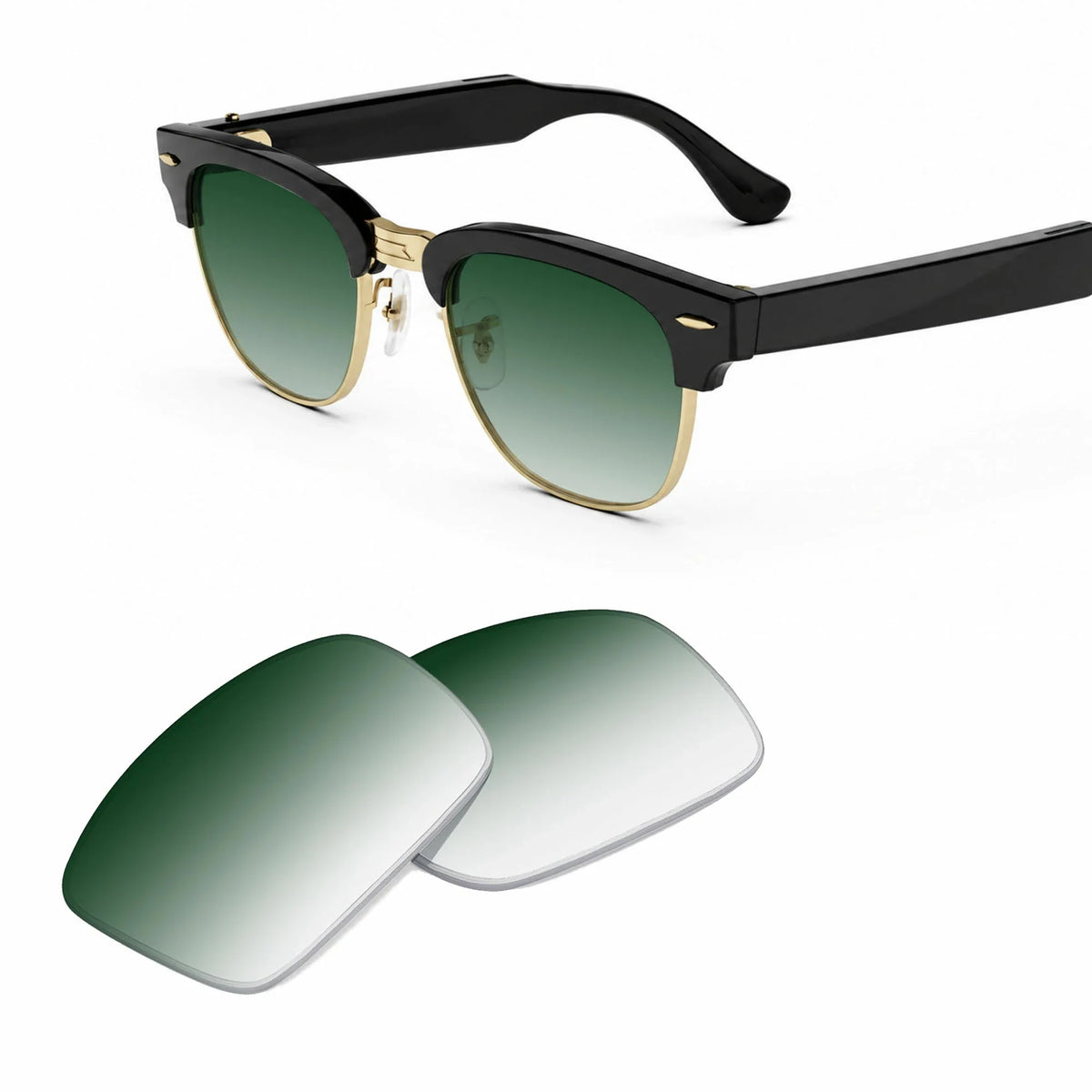 Ray-Ban Meta Clubmaster Replacement Lenses RW7004