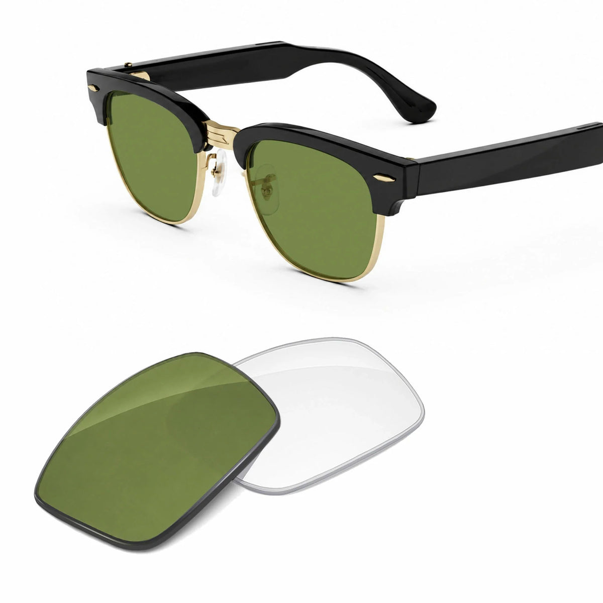 Ray-Ban Meta Clubmaster Replacement Lenses RW7004