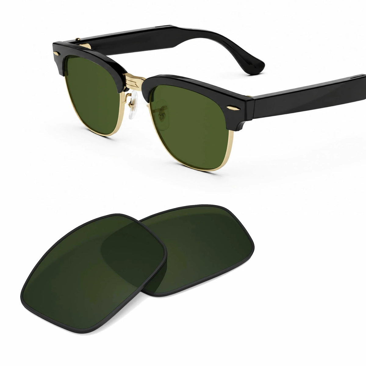 Ray-Ban Meta Clubmaster Replacement Lenses RW7004
