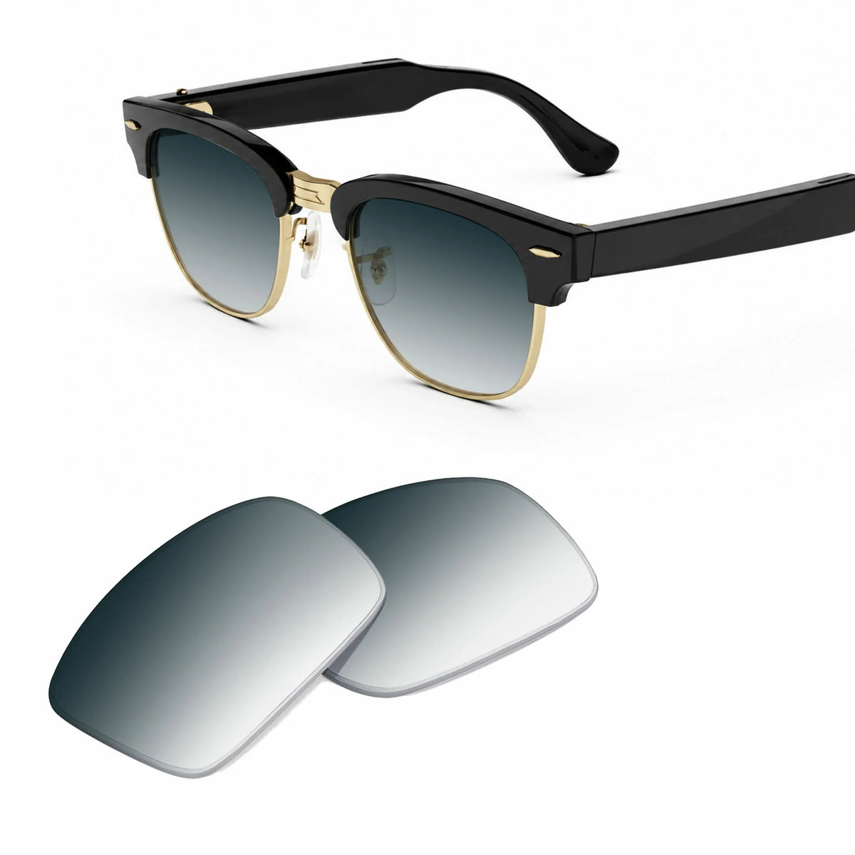 Ray-Ban Meta Clubmaster Replacement Lenses RW7004