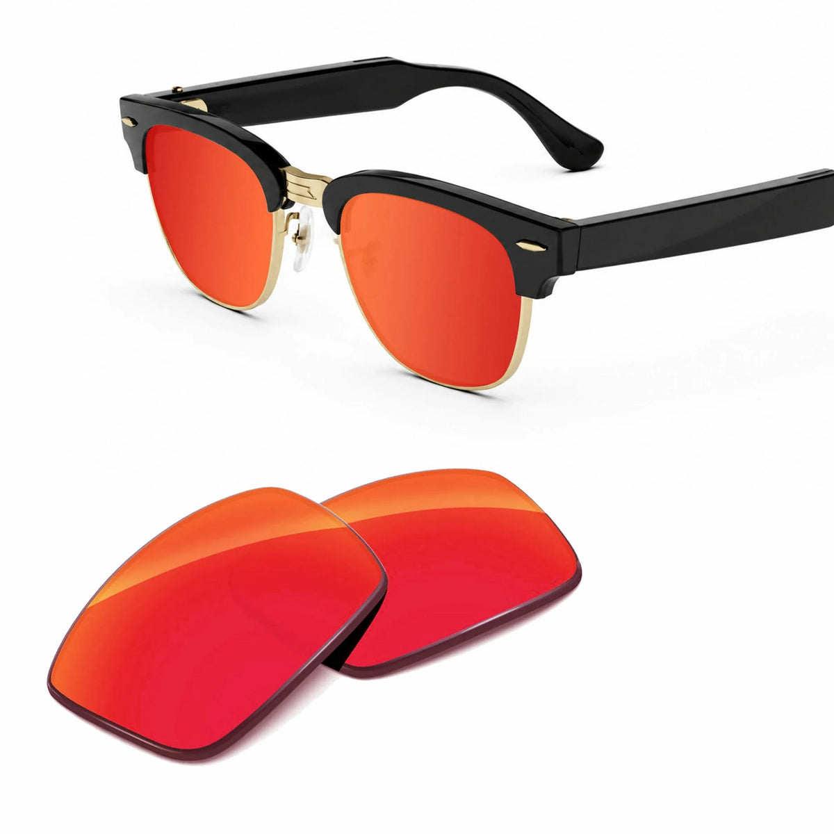 Ray-Ban Meta Clubmaster Replacement Lenses RW7004