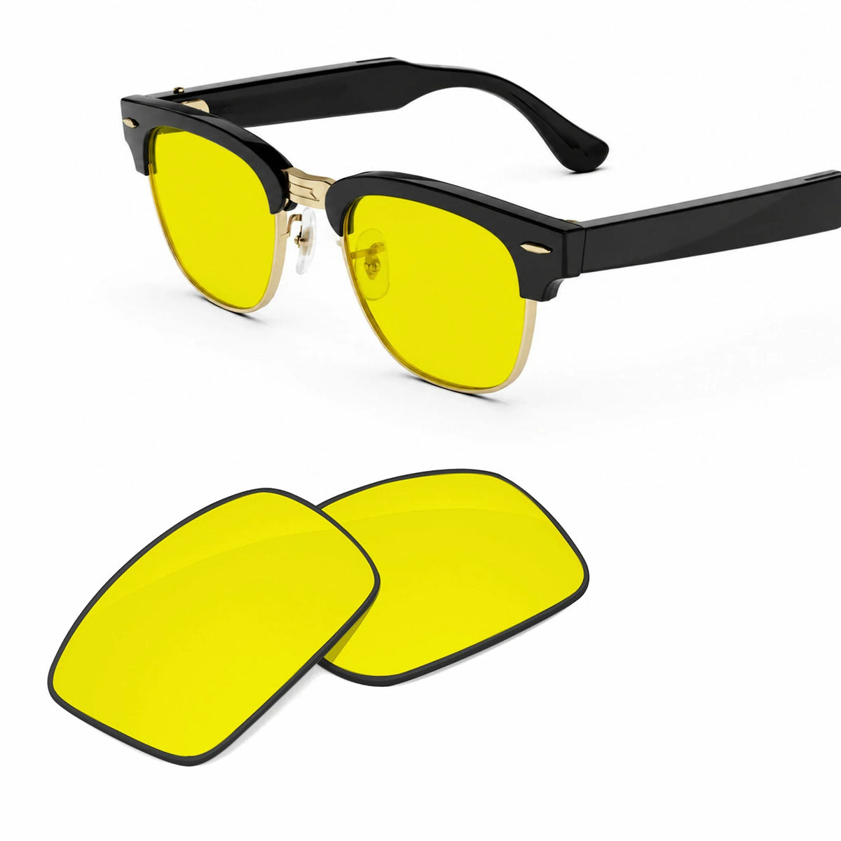 Ray-Ban Meta Clubmaster Replacement Lenses RW7004