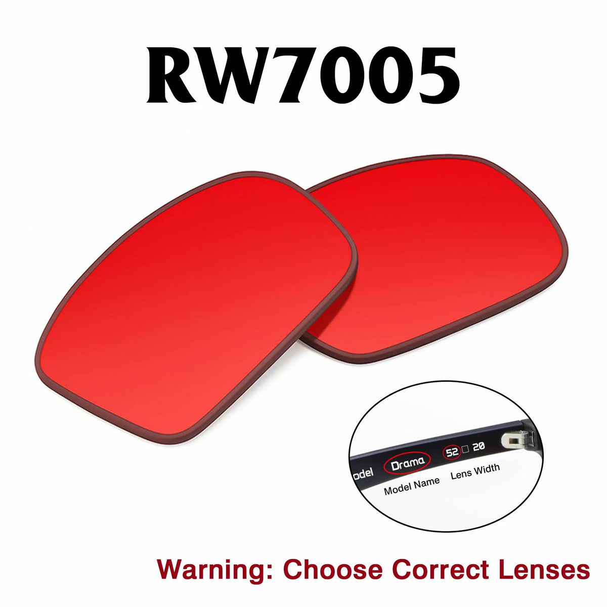 Ray-Ban Meta Burbank Replacement Lenses RW7005
