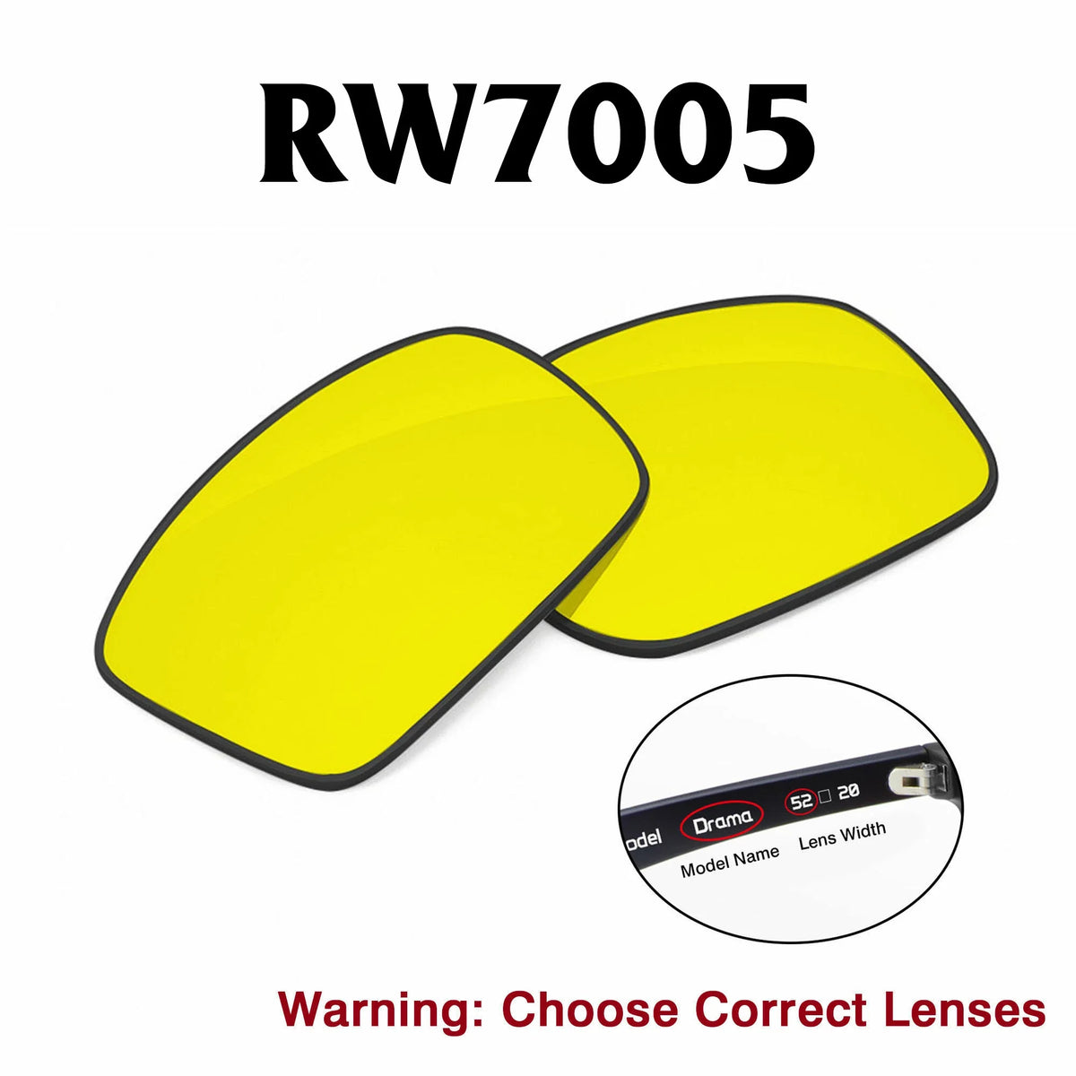 Ray-Ban Meta Burbank Replacement Lenses RW7005