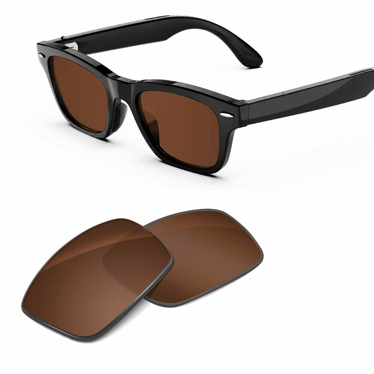 Ray-Ban Meta Burbank Replacement Lenses RW7005