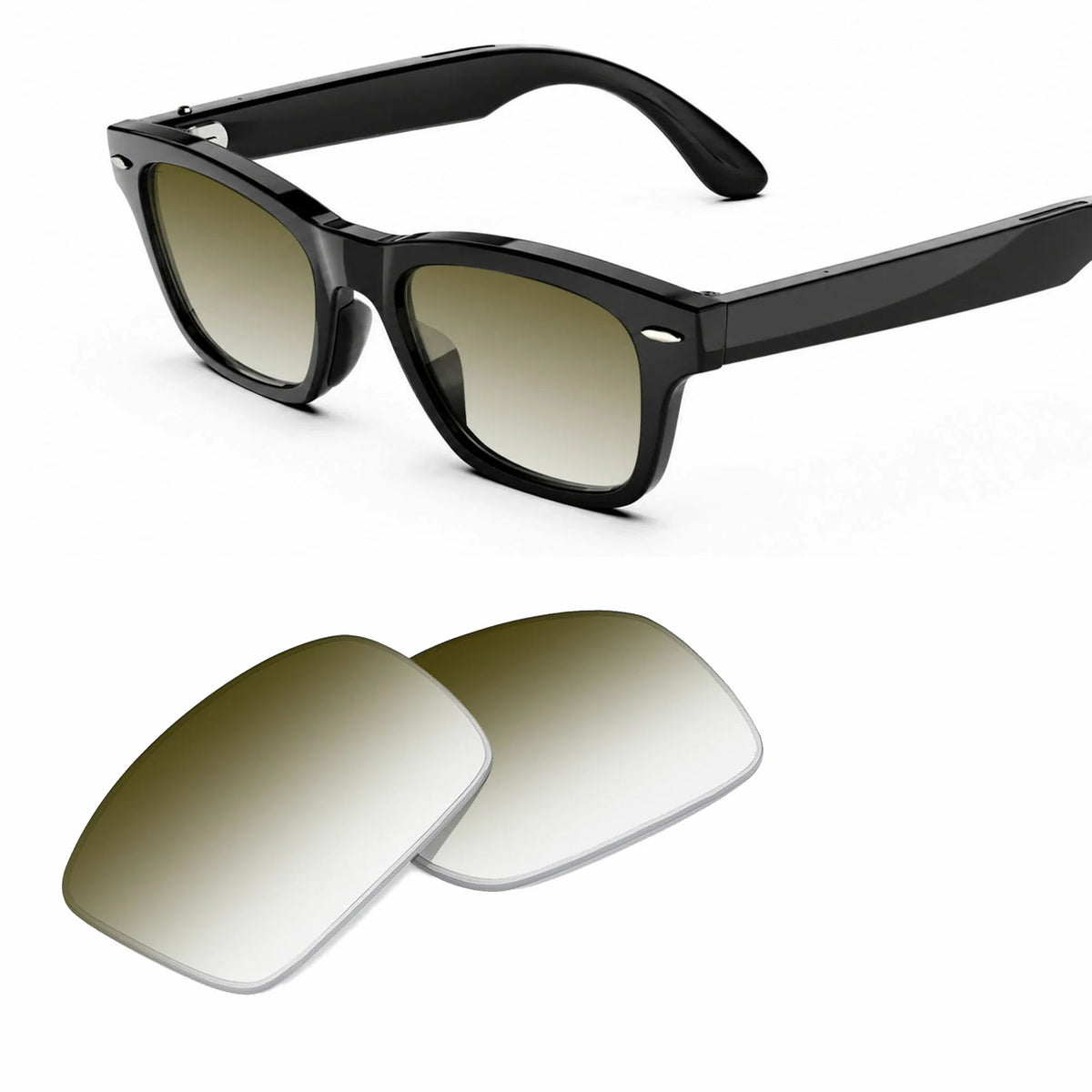 Ray-Ban Meta Burbank Replacement Lenses RW7005