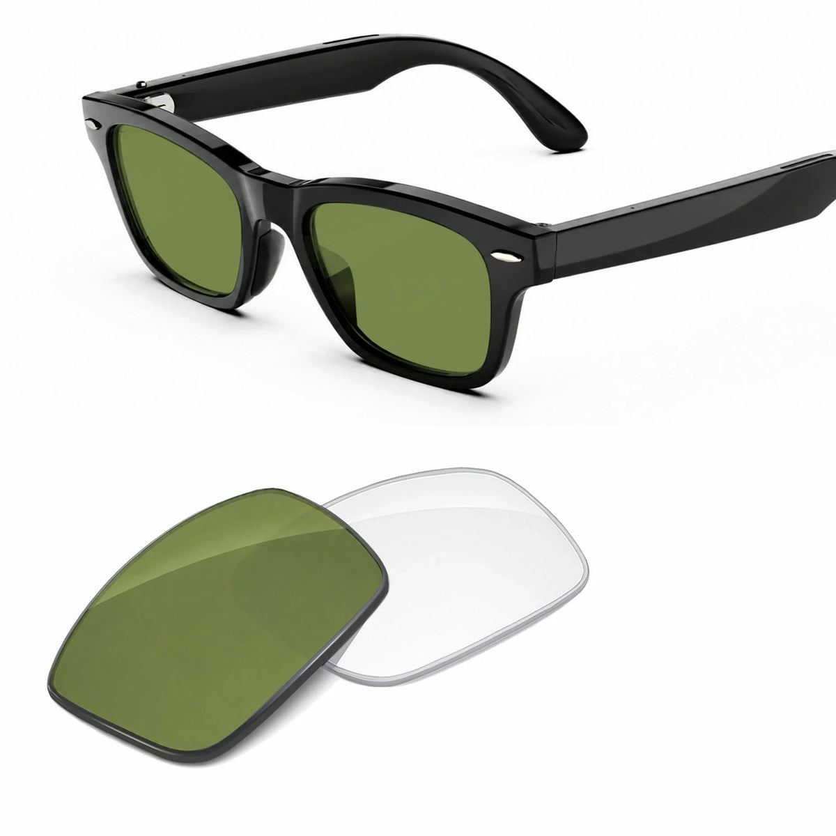 Ray-Ban Meta Burbank Replacement Lenses RW7005