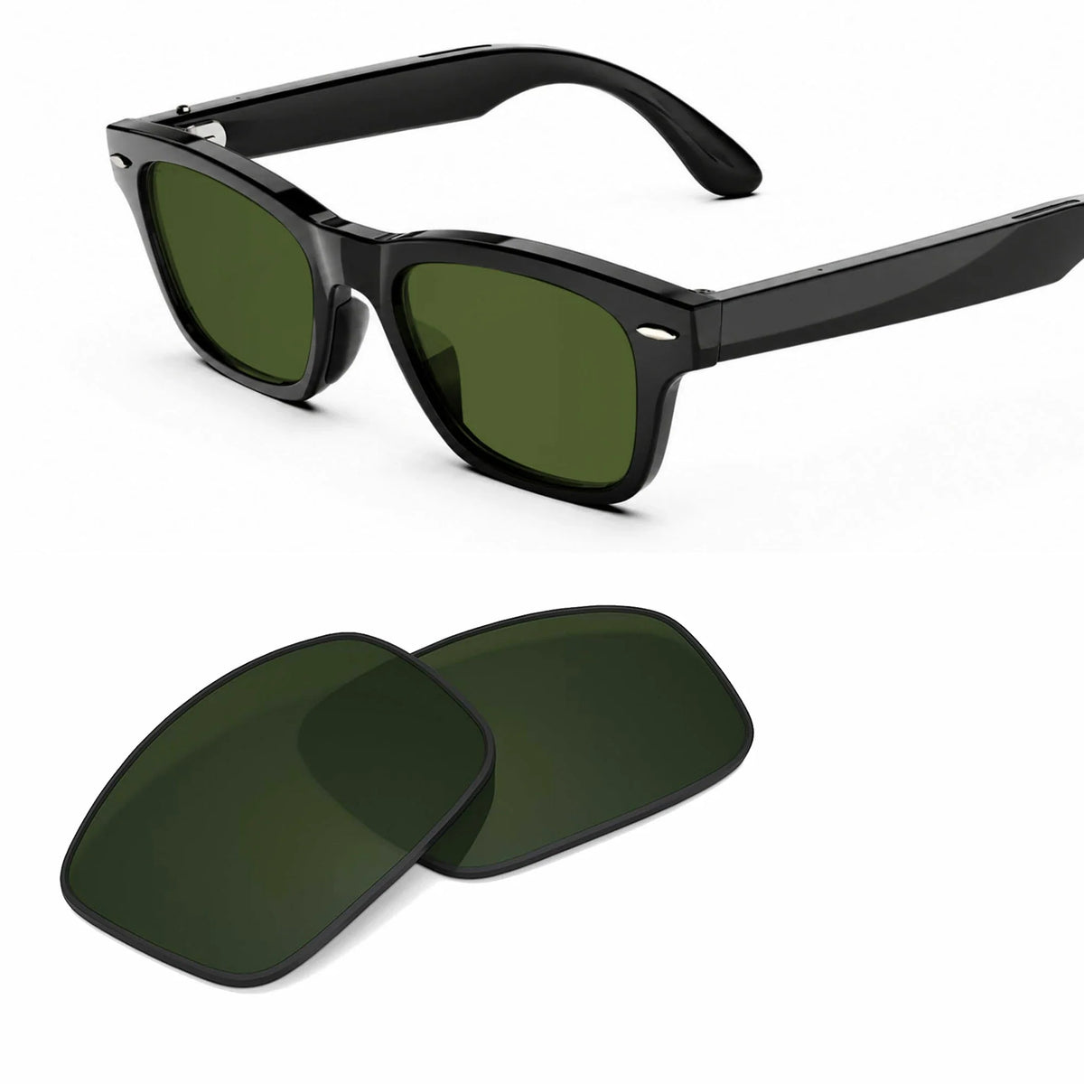Ray-Ban Meta Burbank Replacement Lenses RW7005