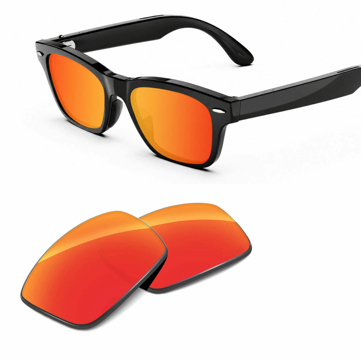 Ray-Ban Meta Burbank Replacement Lenses RW7005