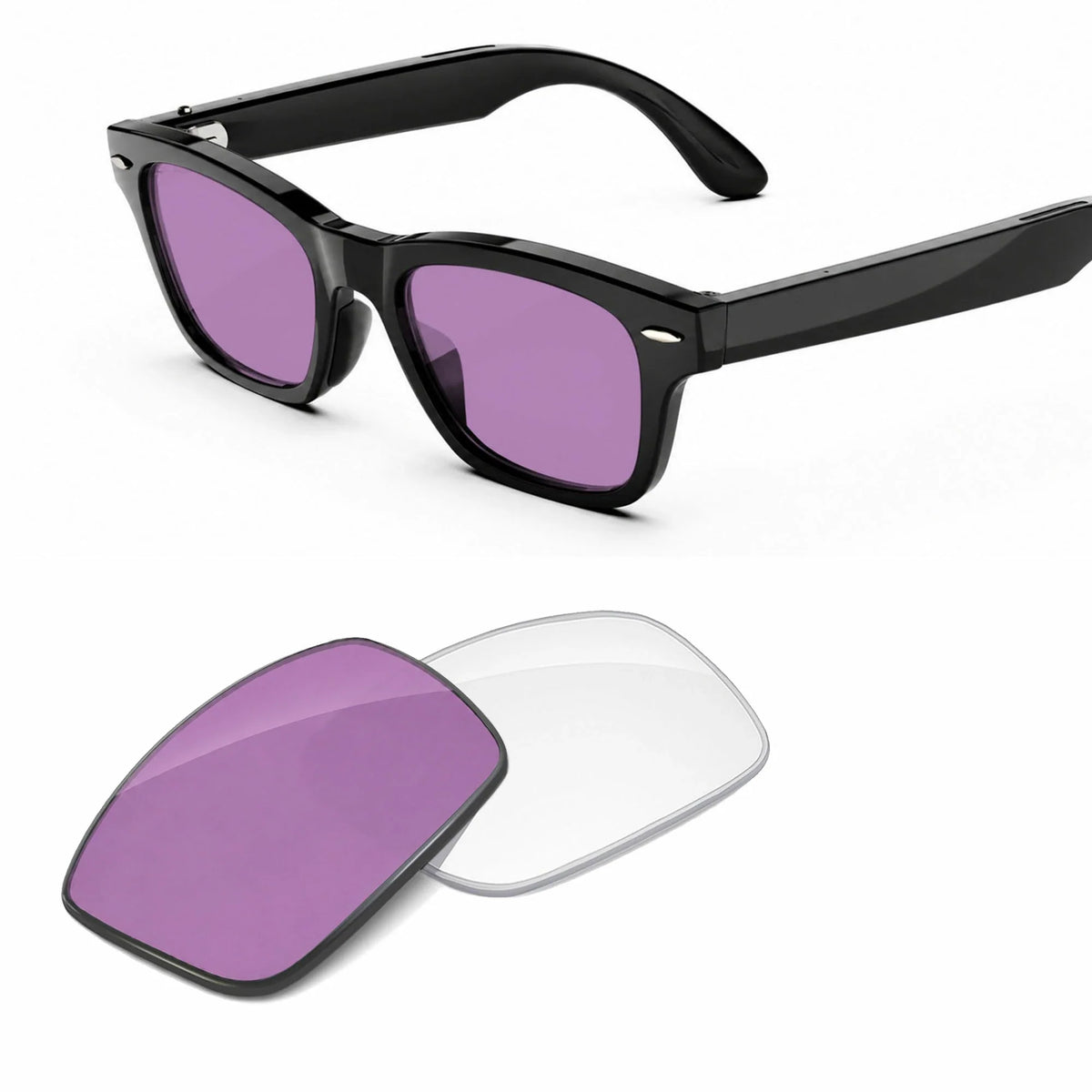 Ray-Ban Meta Burbank Replacement Lenses RW7005