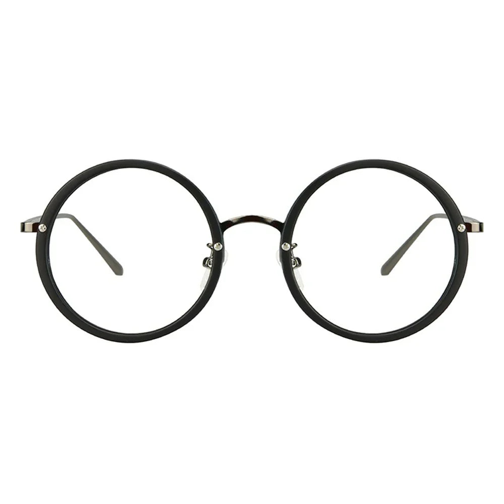 TR&Metal Round Eyeglasses