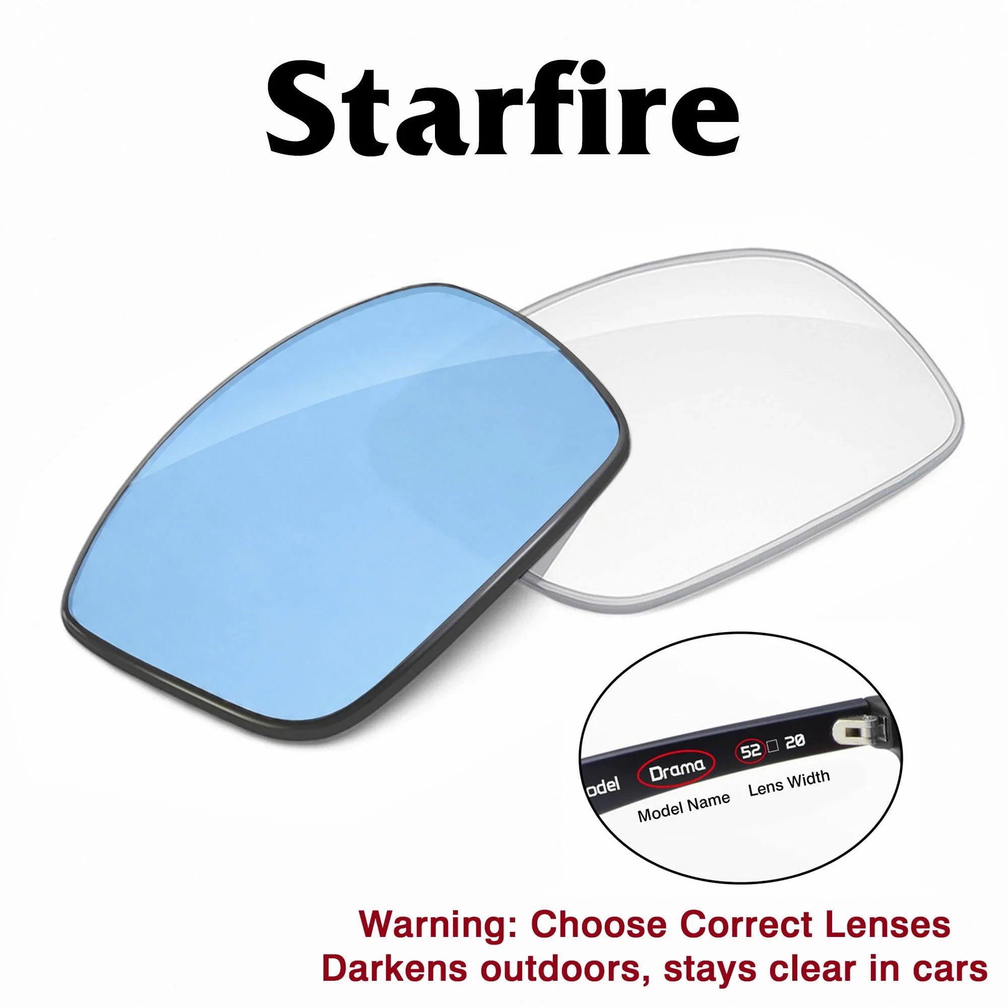Meta Starfire Replacement Lenses
