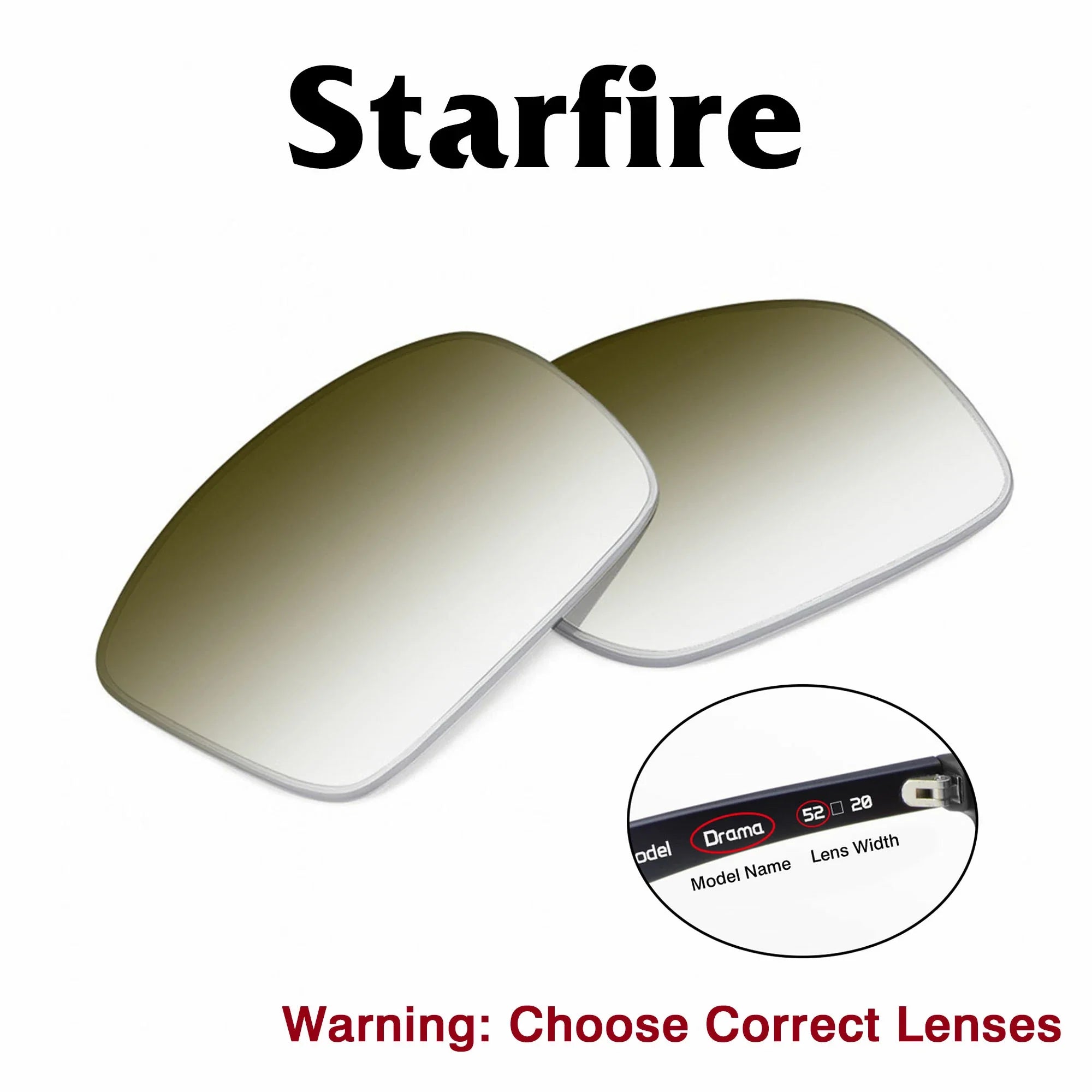 Meta Starfire Replacement Lenses
