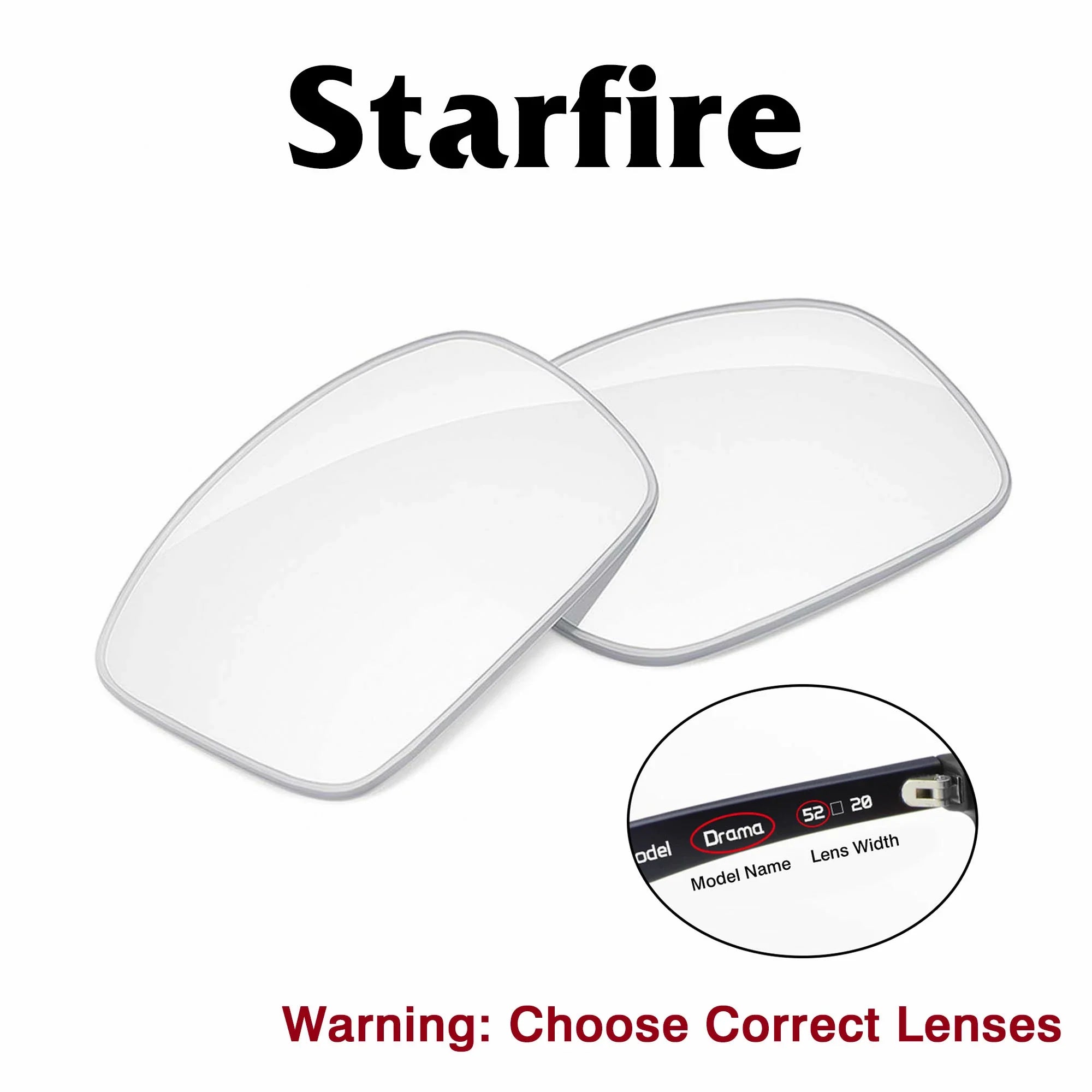 Meta Starfire Replacement Lenses