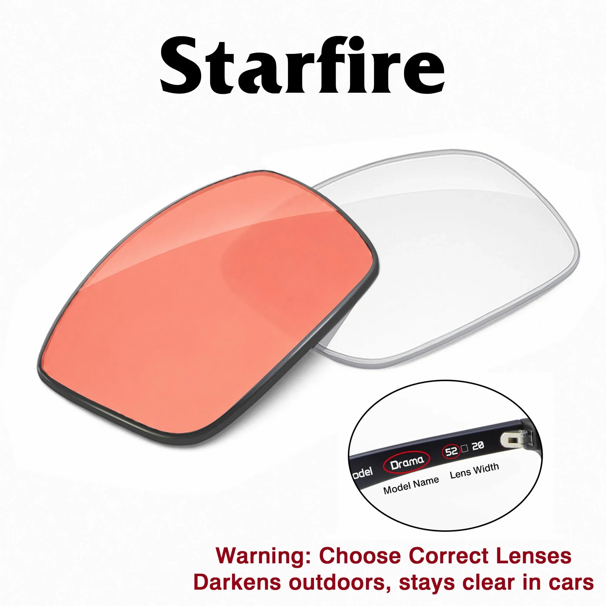 Meta Starfire Replacement Lenses