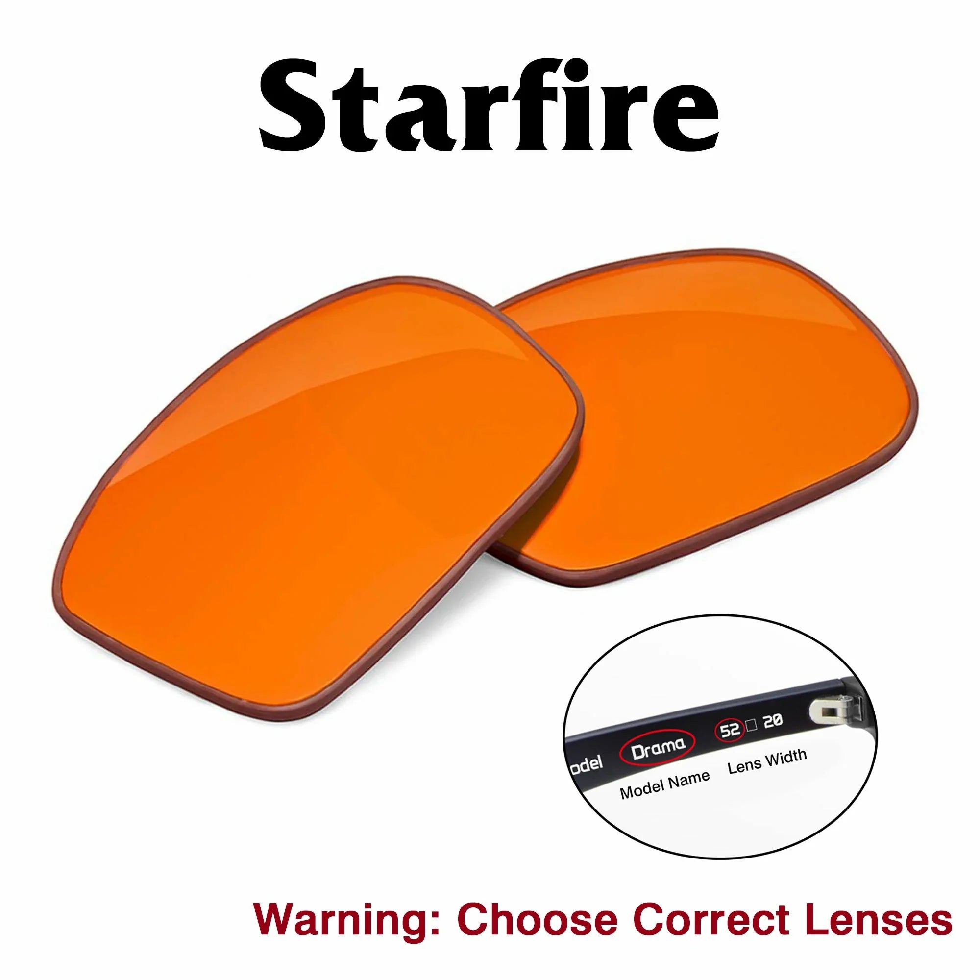 Meta Starfire Replacement Lenses