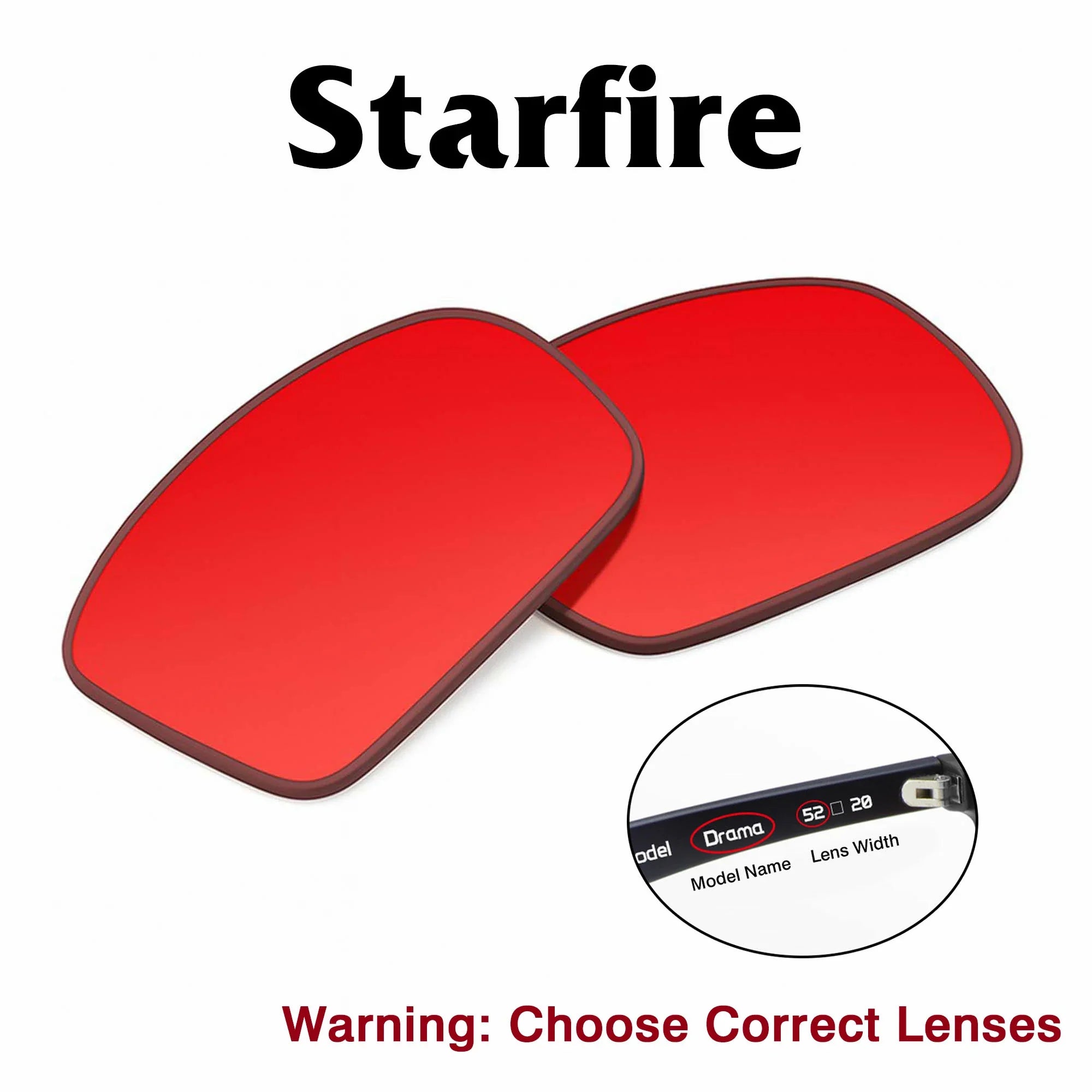 Meta Starfire Replacement Lenses