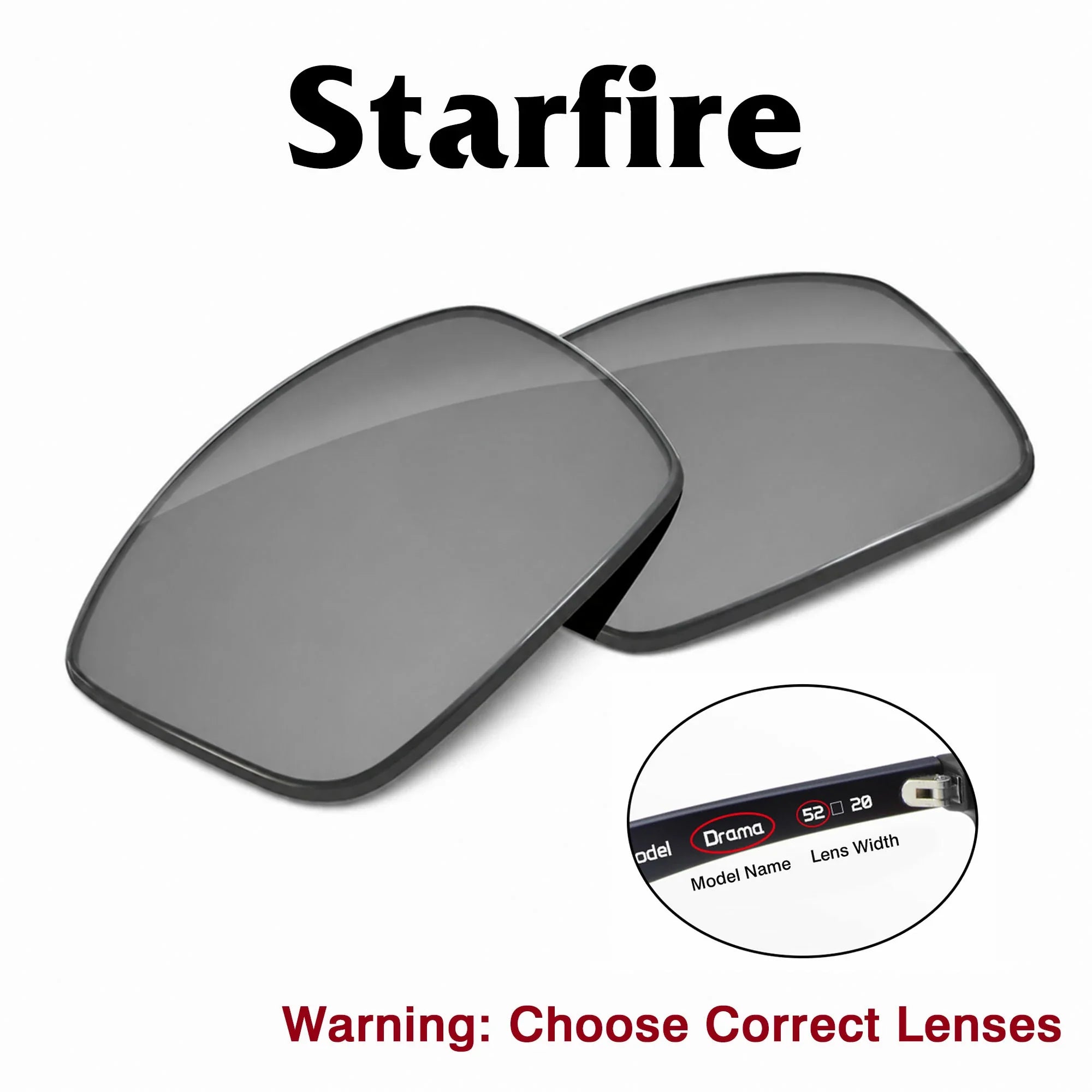 Meta Starfire Replacement Lenses