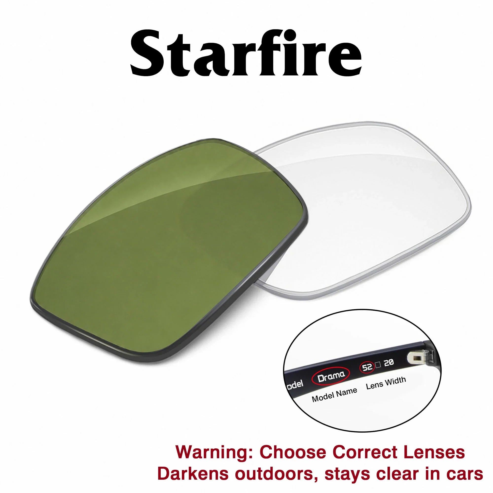 Meta Starfire Replacement Lenses