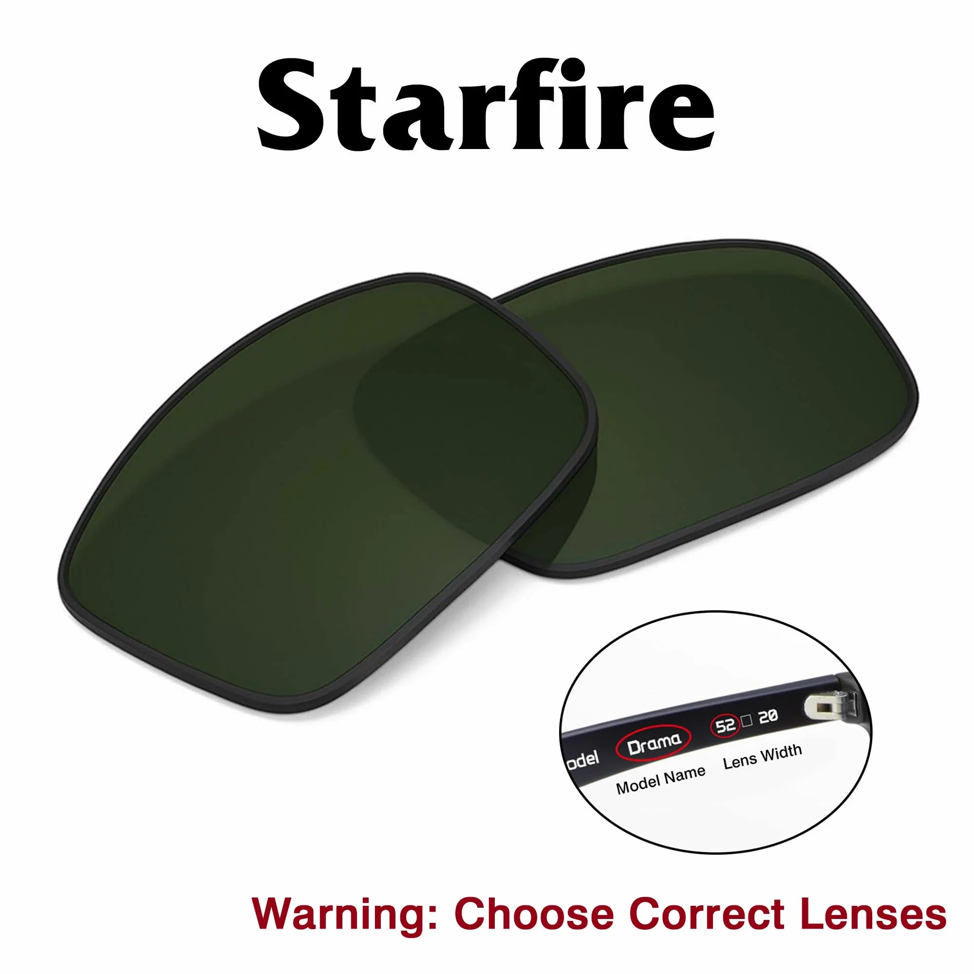 Meta Starfire Replacement Lenses