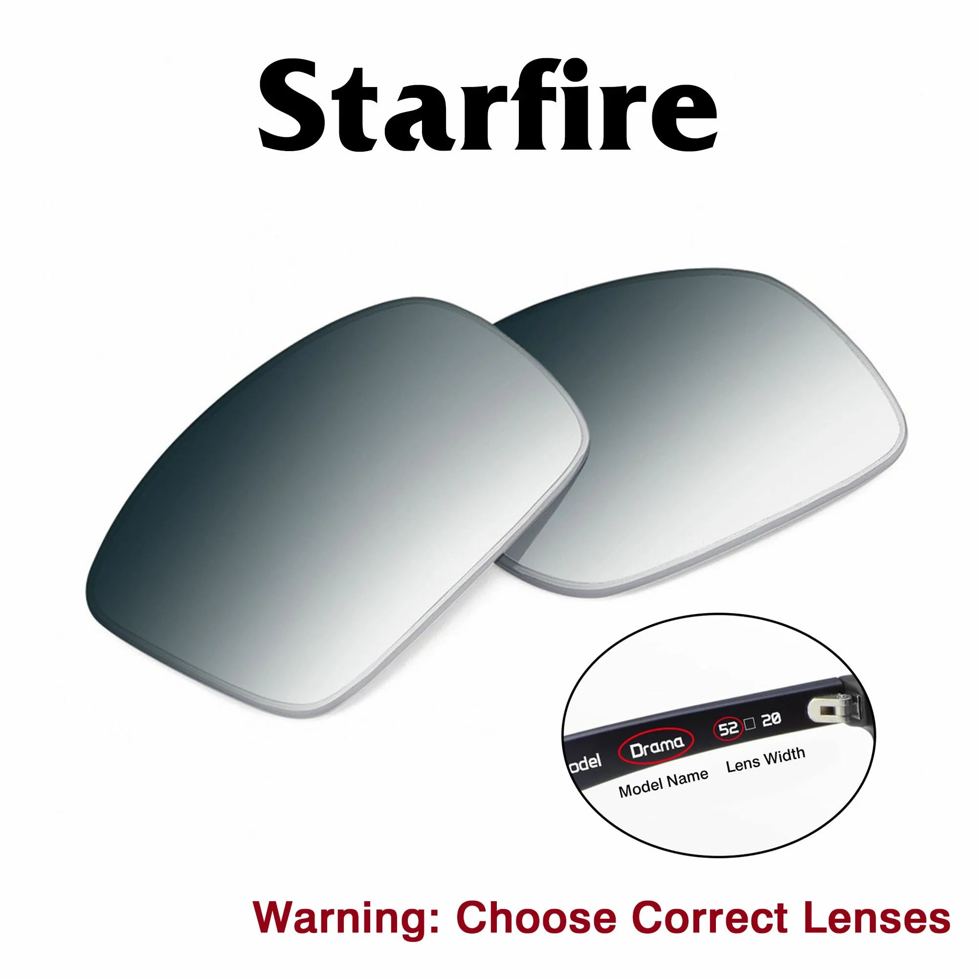 Meta Starfire Replacement Lenses
