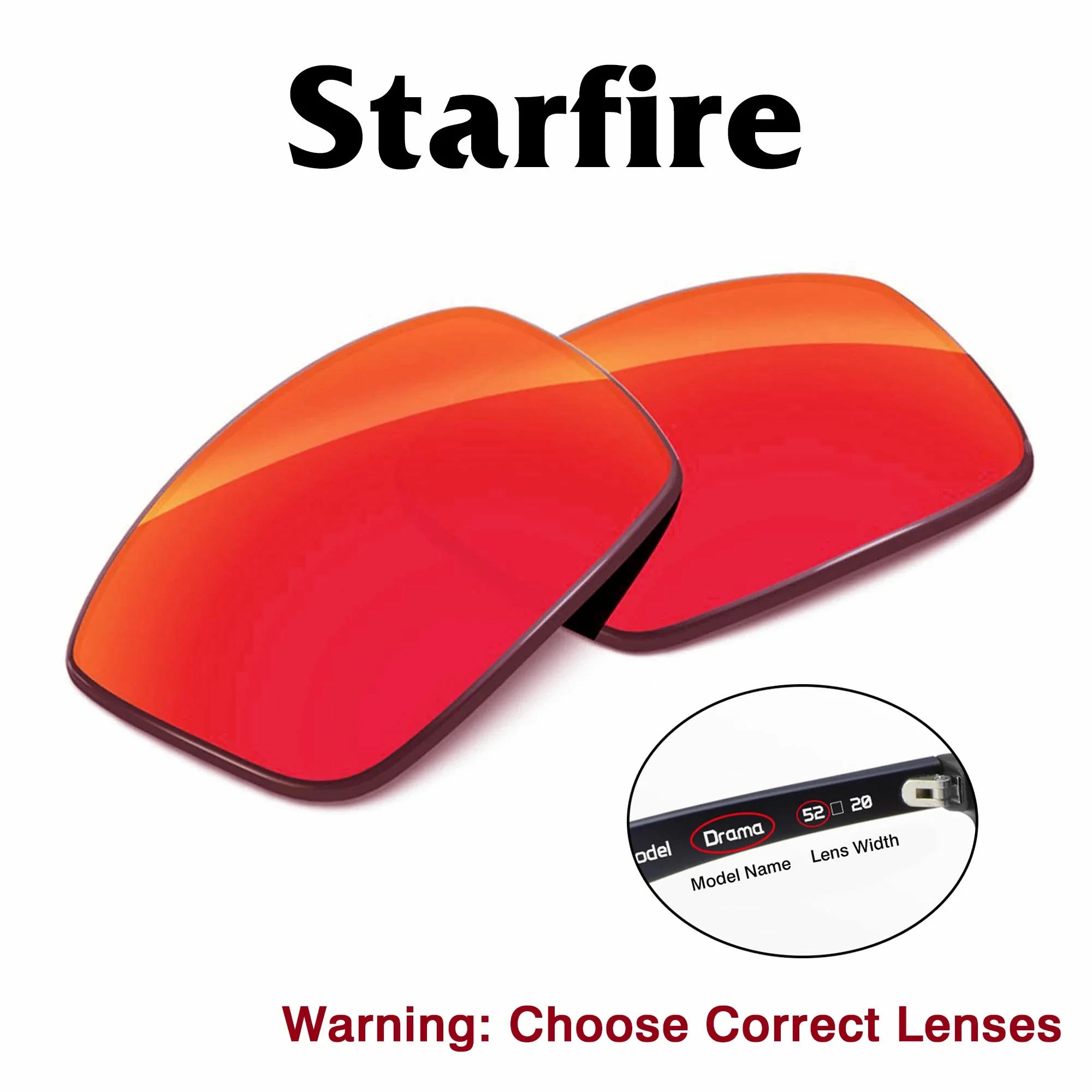 Meta Starfire Replacement Lenses
