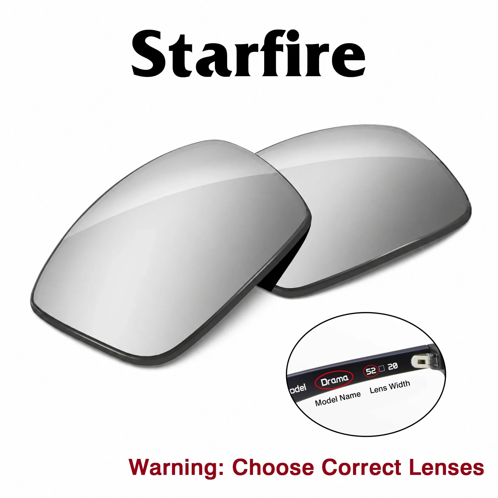 Meta Starfire Replacement Lenses
