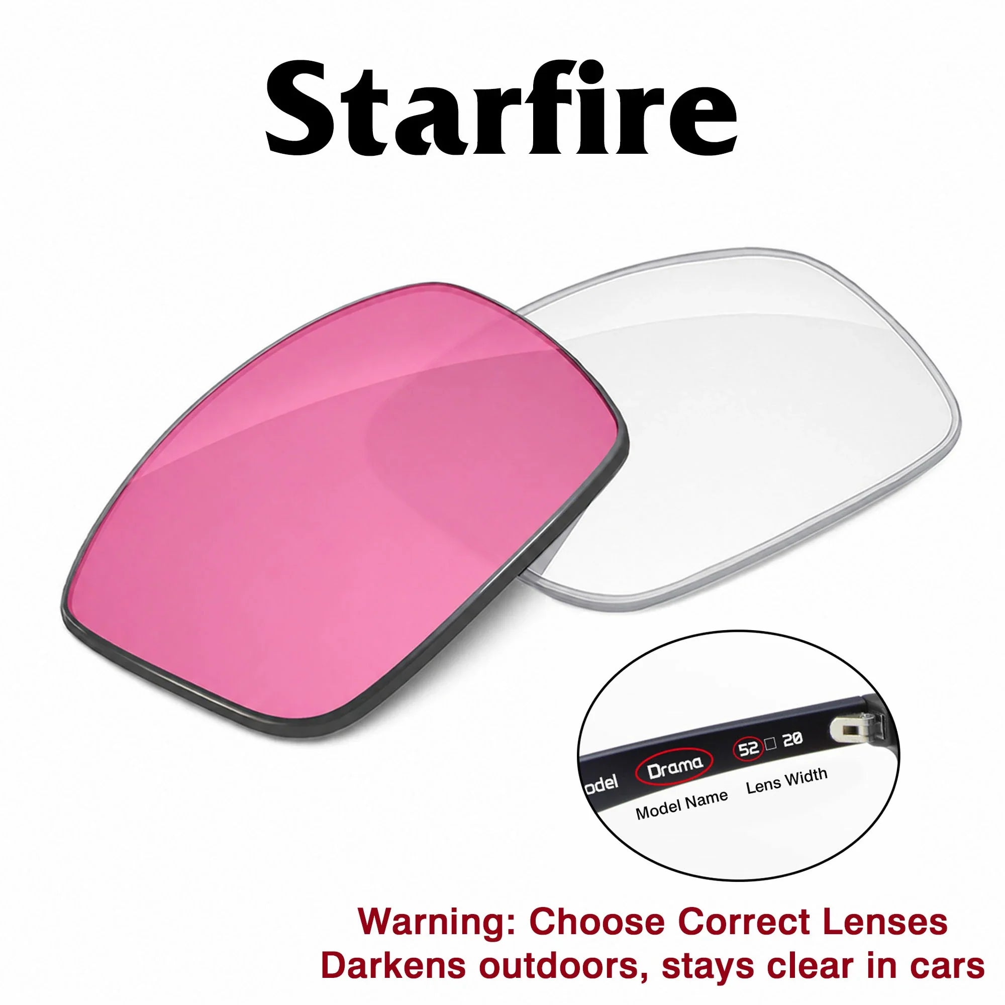 Meta Starfire Replacement Lenses