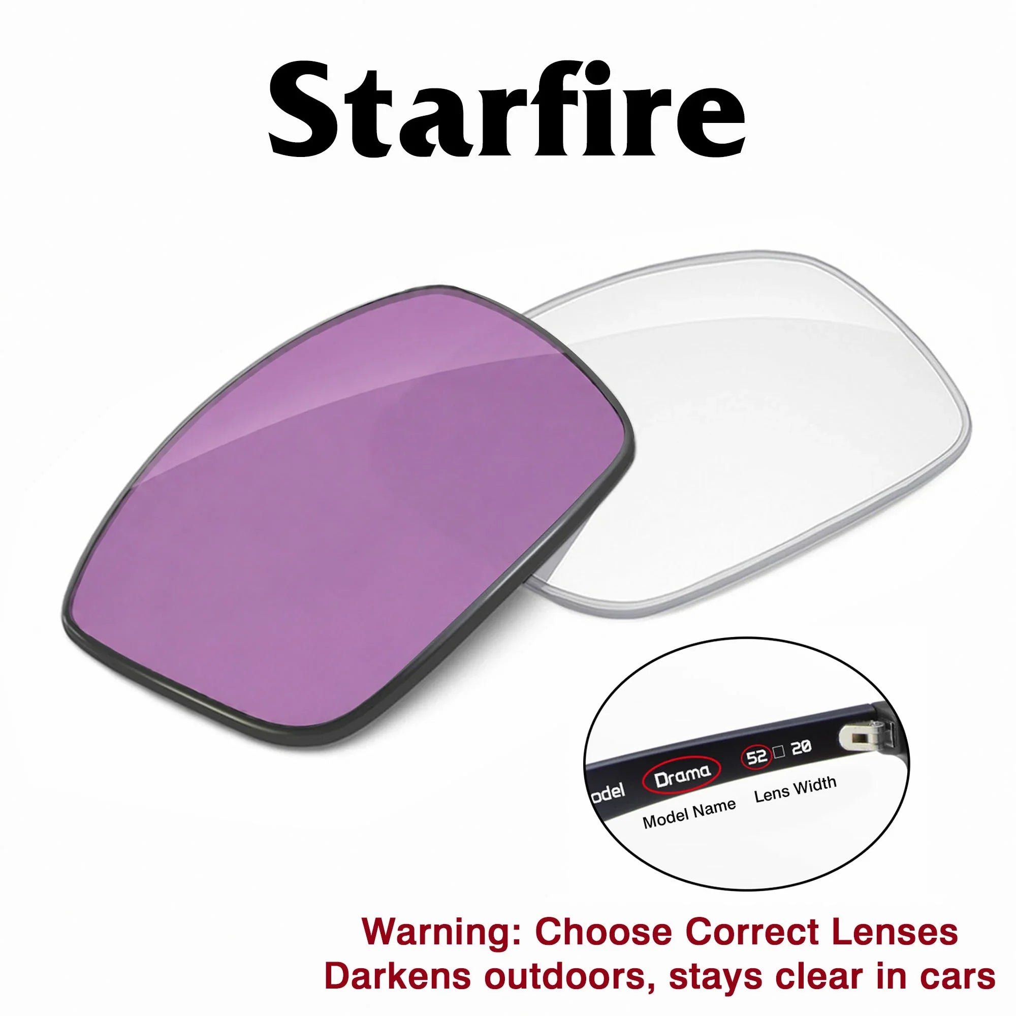 Meta Starfire Replacement Lenses
