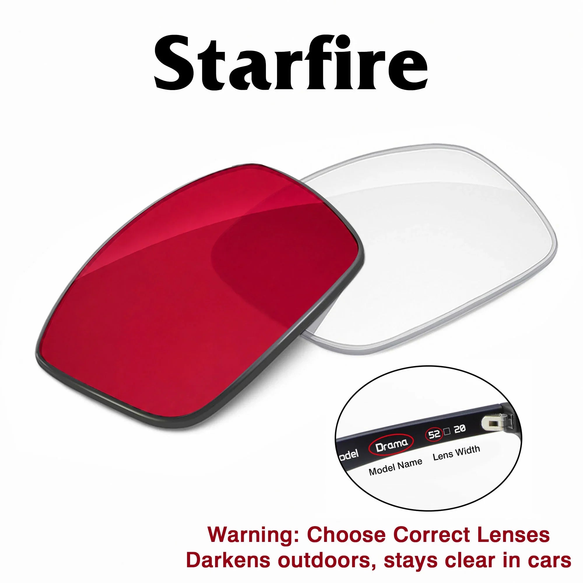 Meta Starfire Replacement Lenses