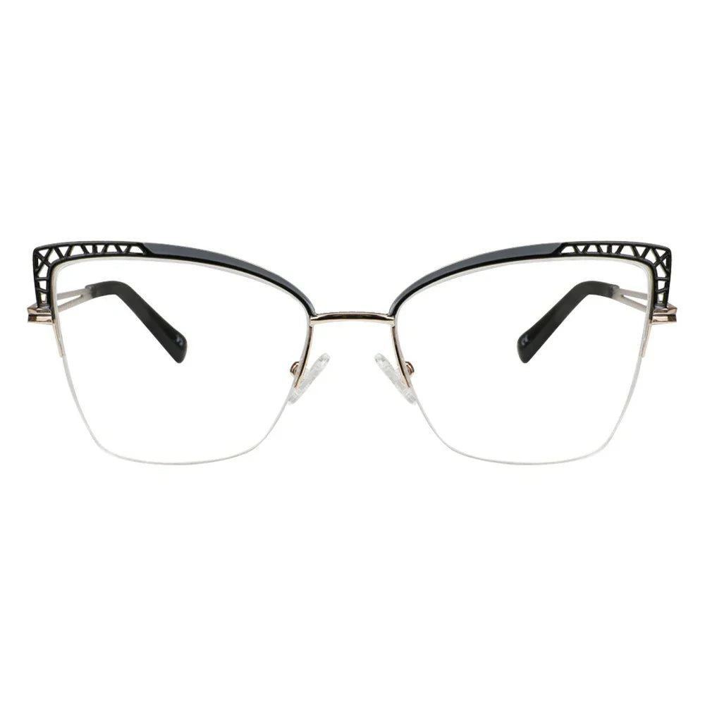 Metal Cat Eye Eyeglasses