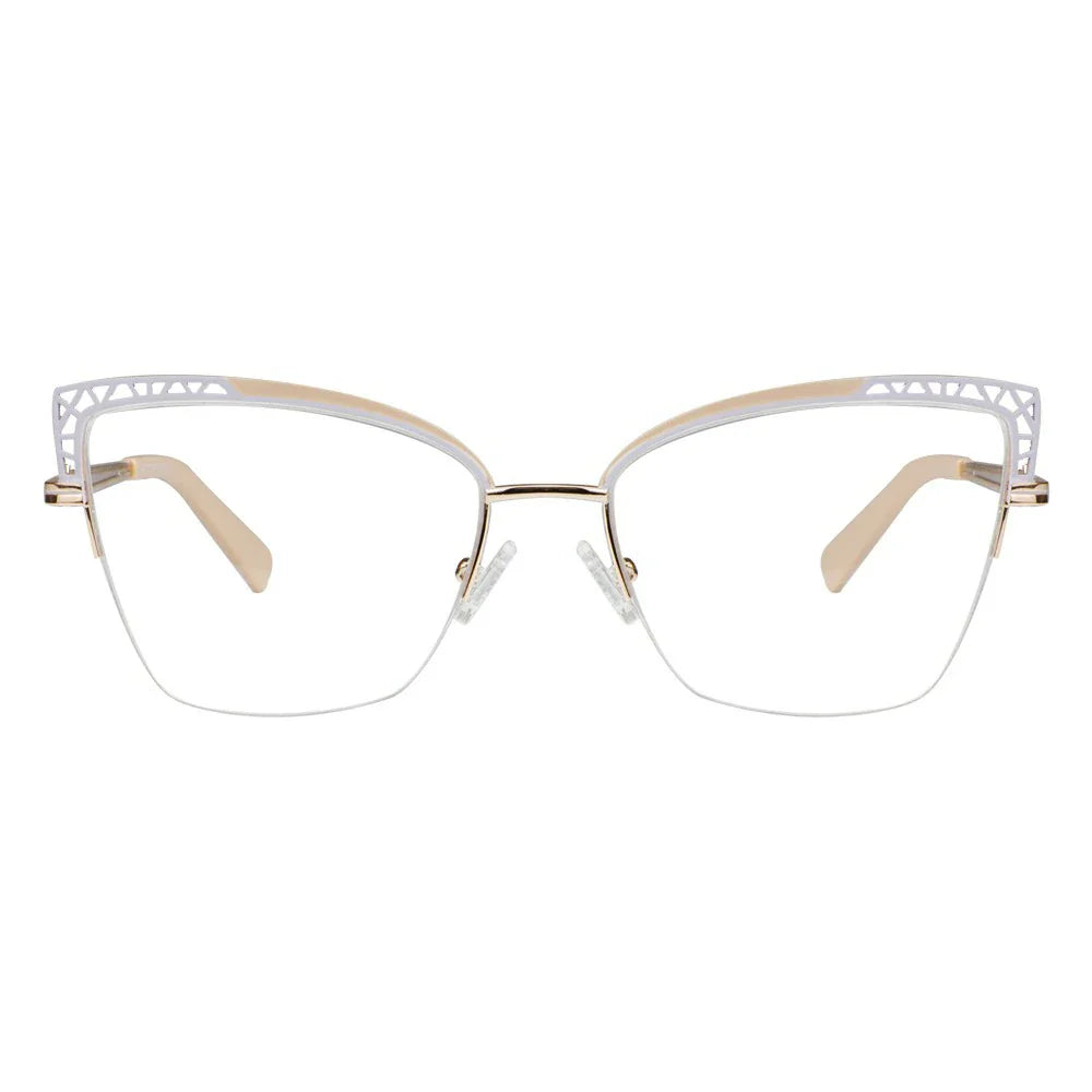Metal Cat Eye Eyeglasses